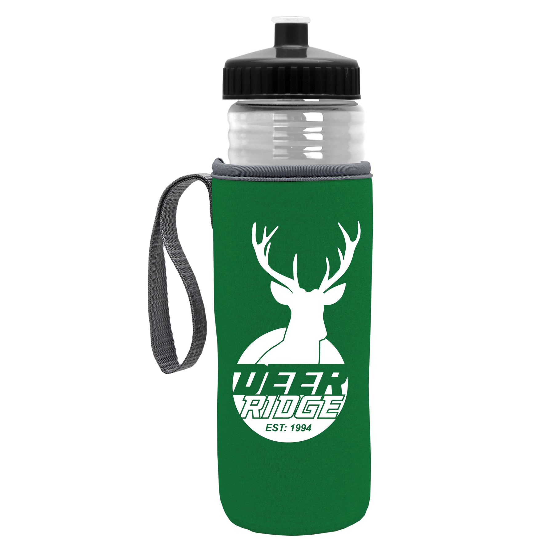 Picture of Garyline® Lifeguard Bottle with Push-Pull Lid and Insulated Caddy - 24 oz.