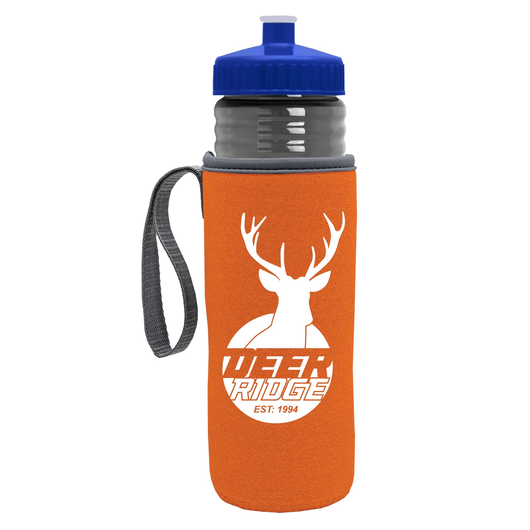 Picture of Garyline® Lifeguard Bottle with Push-Pull Lid and Insulated Caddy - 24 oz.
