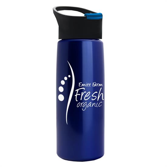 Picture of 26 Oz. Metallic Flair Bottle w/Pop-Up Sip Lid