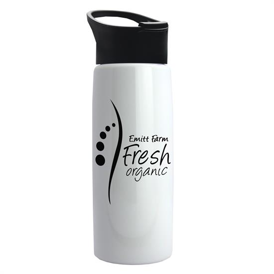 Picture of 26 Oz. Metallic Flair Bottle w/Pop-Up Sip Lid