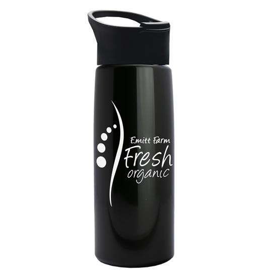 Picture of 26 Oz. Metallic Flair Bottle w/Pop-Up Sip Lid