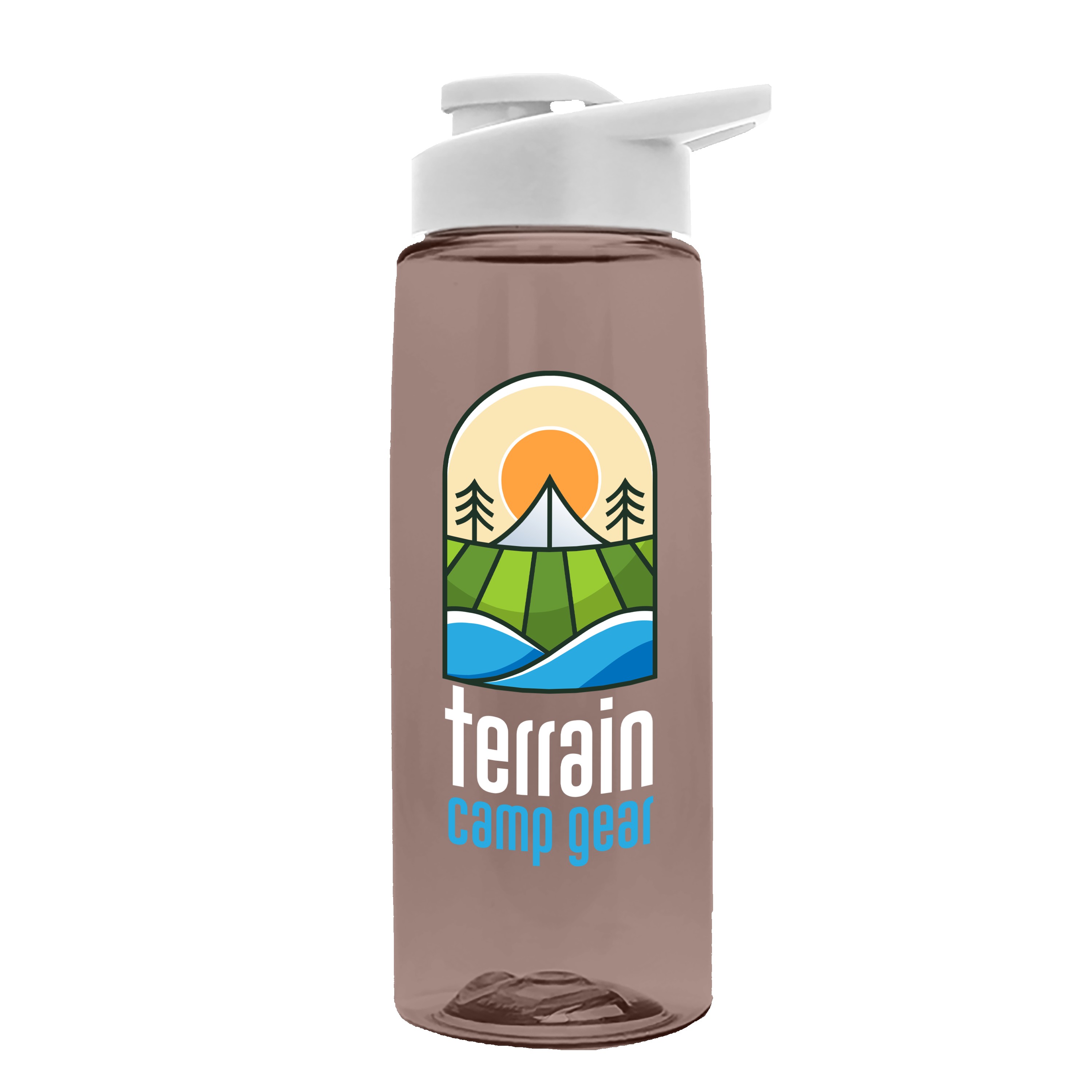 Picture of Garyline® Flair Tritan® Renew Bottle with Drink-Thru Lid - 26 oz.