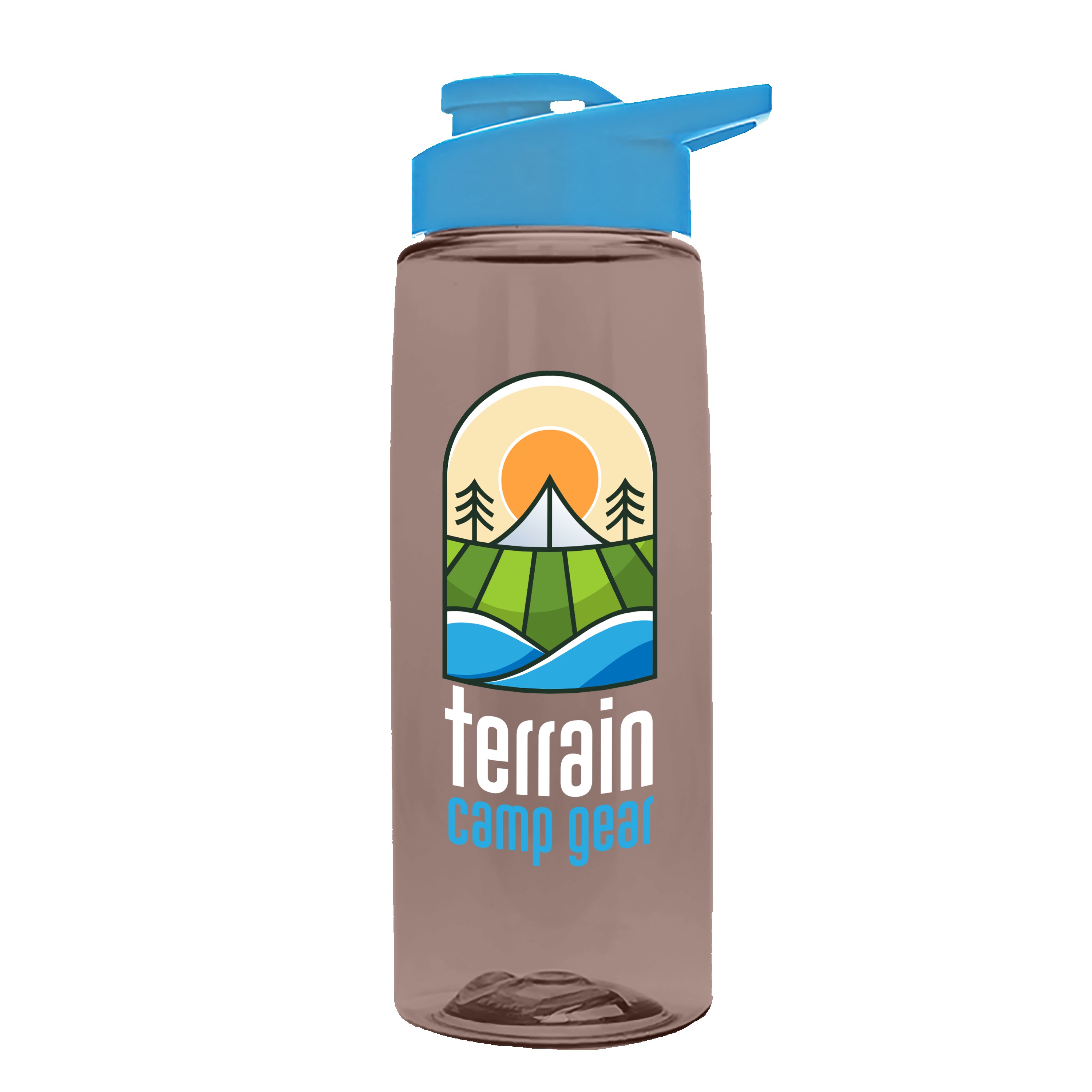Picture of Garyline® Flair Tritan® Renew Bottle with Drink-Thru Lid - 26 oz.