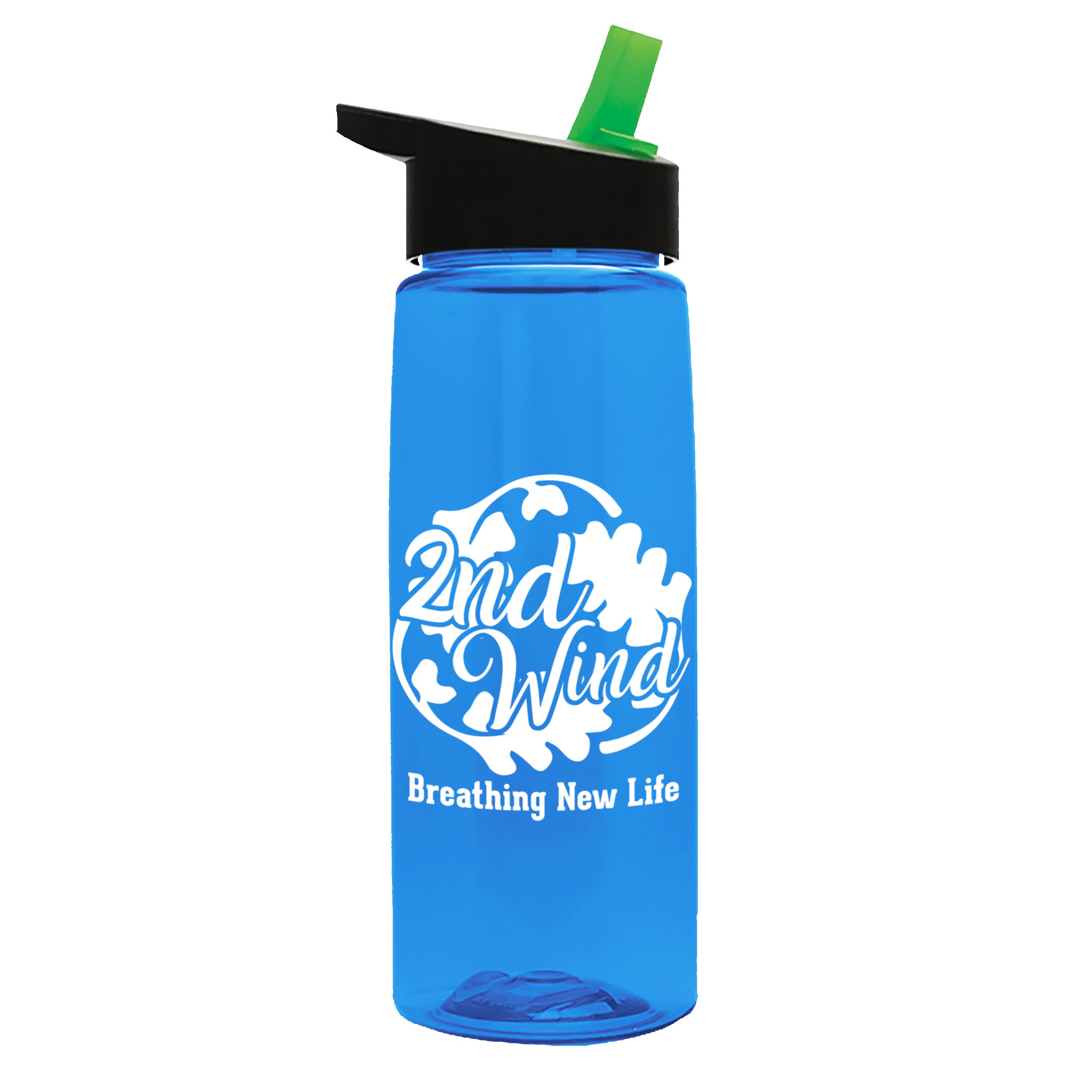 Picture of Garyline® Flair Tritan® Renew Bottle with Flip-Straw Lid - 26 oz.