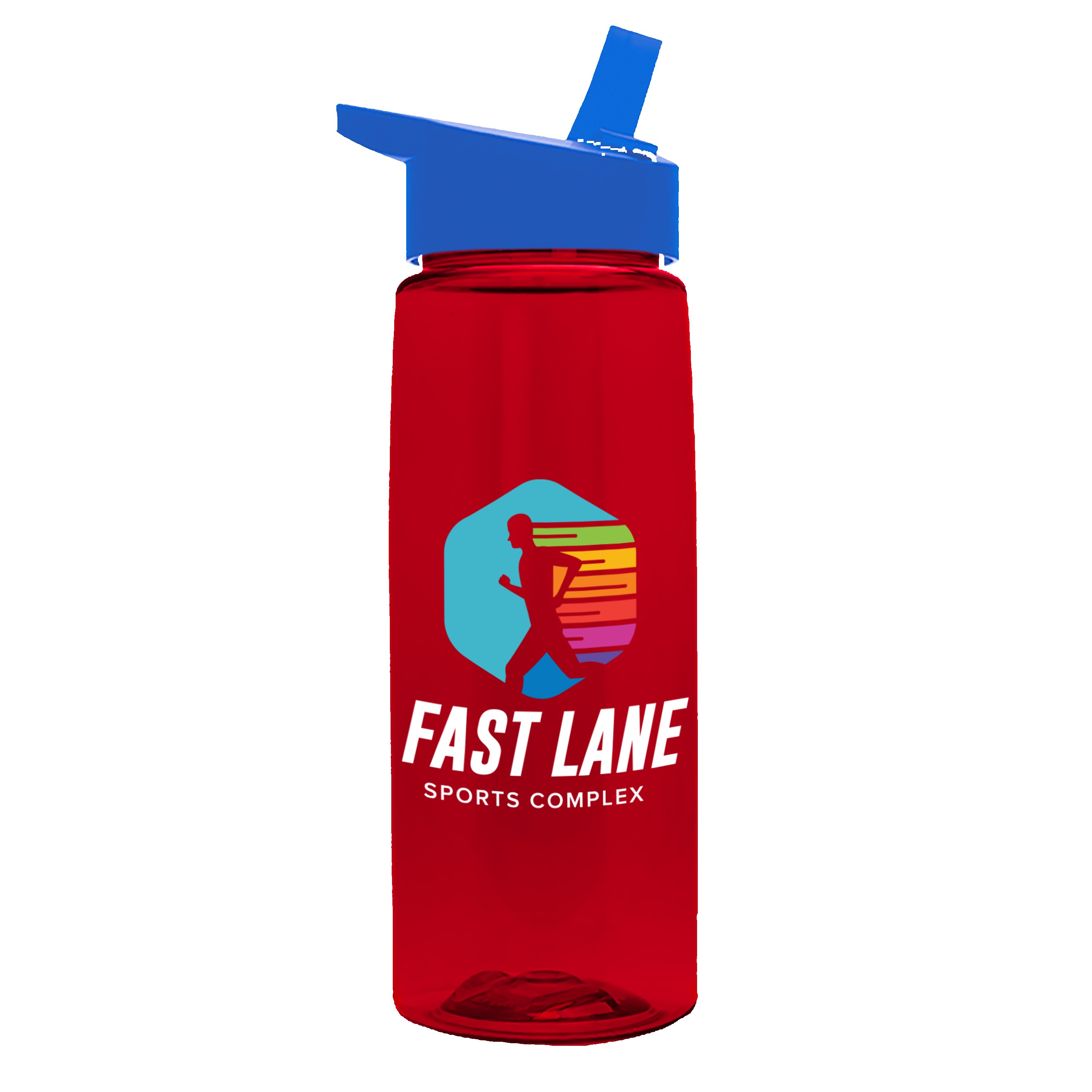 Picture of Garyline® Flair Tritan® Renew Bottle with Flip-Straw Lid - 26 oz.