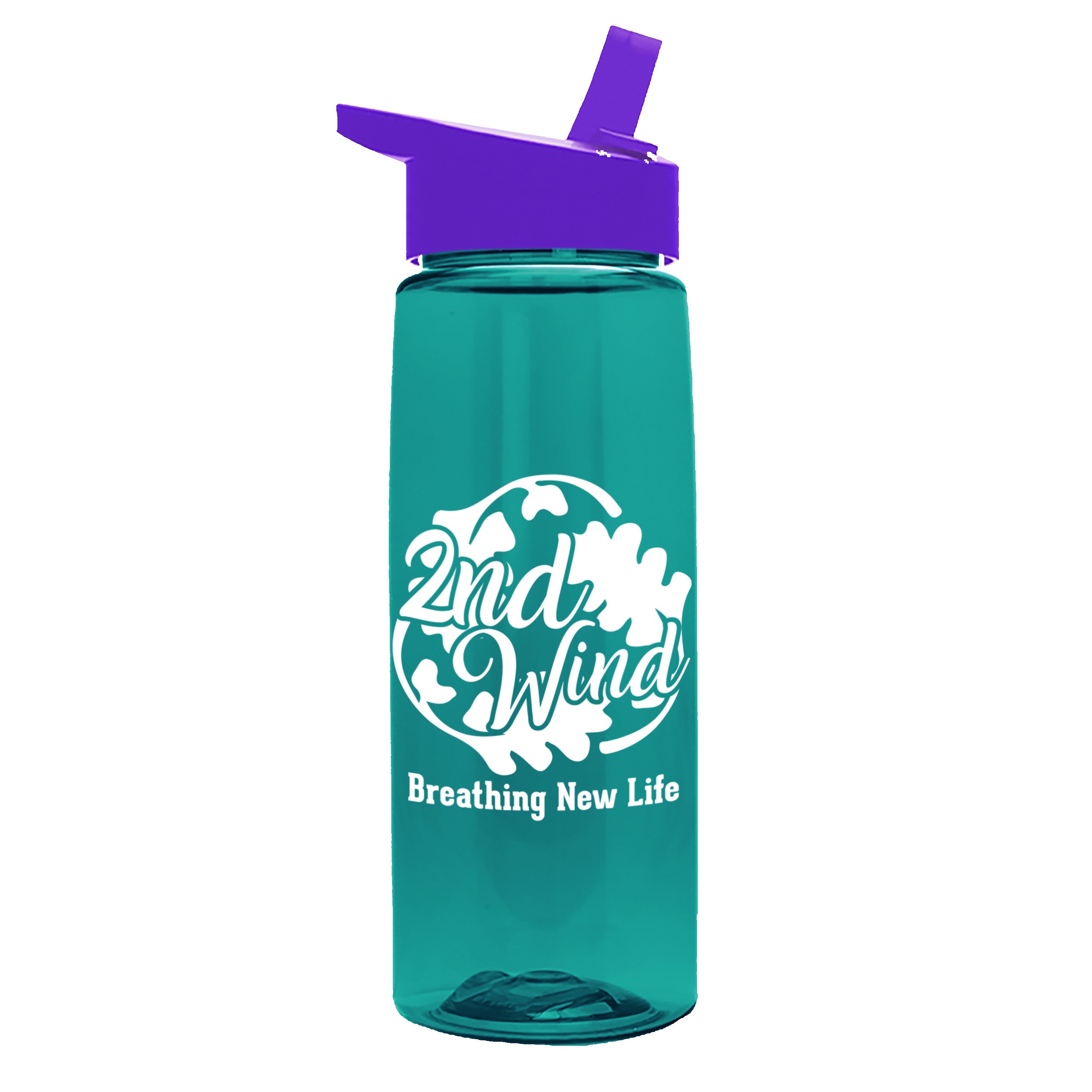 Picture of Garyline® Flair Tritan® Renew Bottle with Flip-Straw Lid - 26 oz.