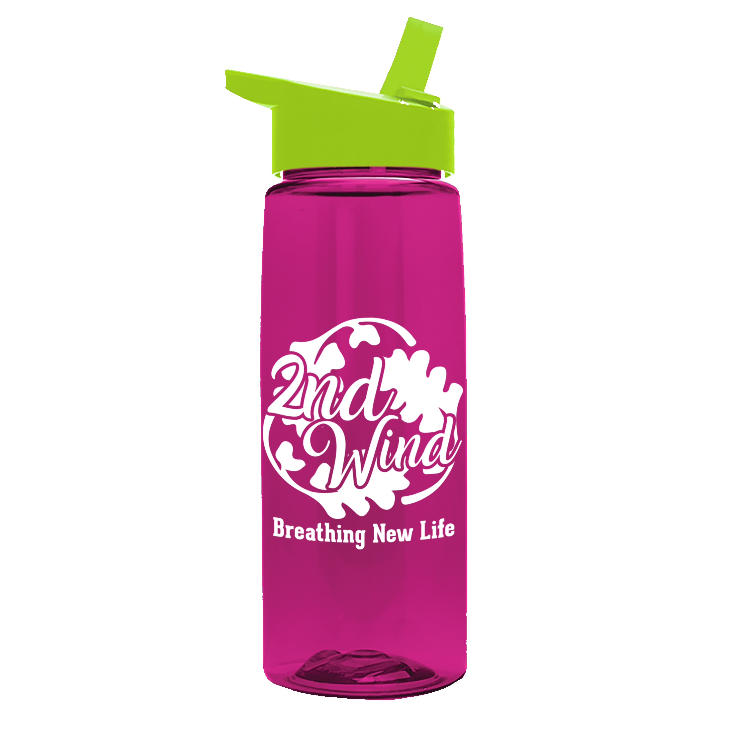 Picture of Garyline® Flair Tritan® Renew Bottle with Flip-Straw Lid - 26 oz.