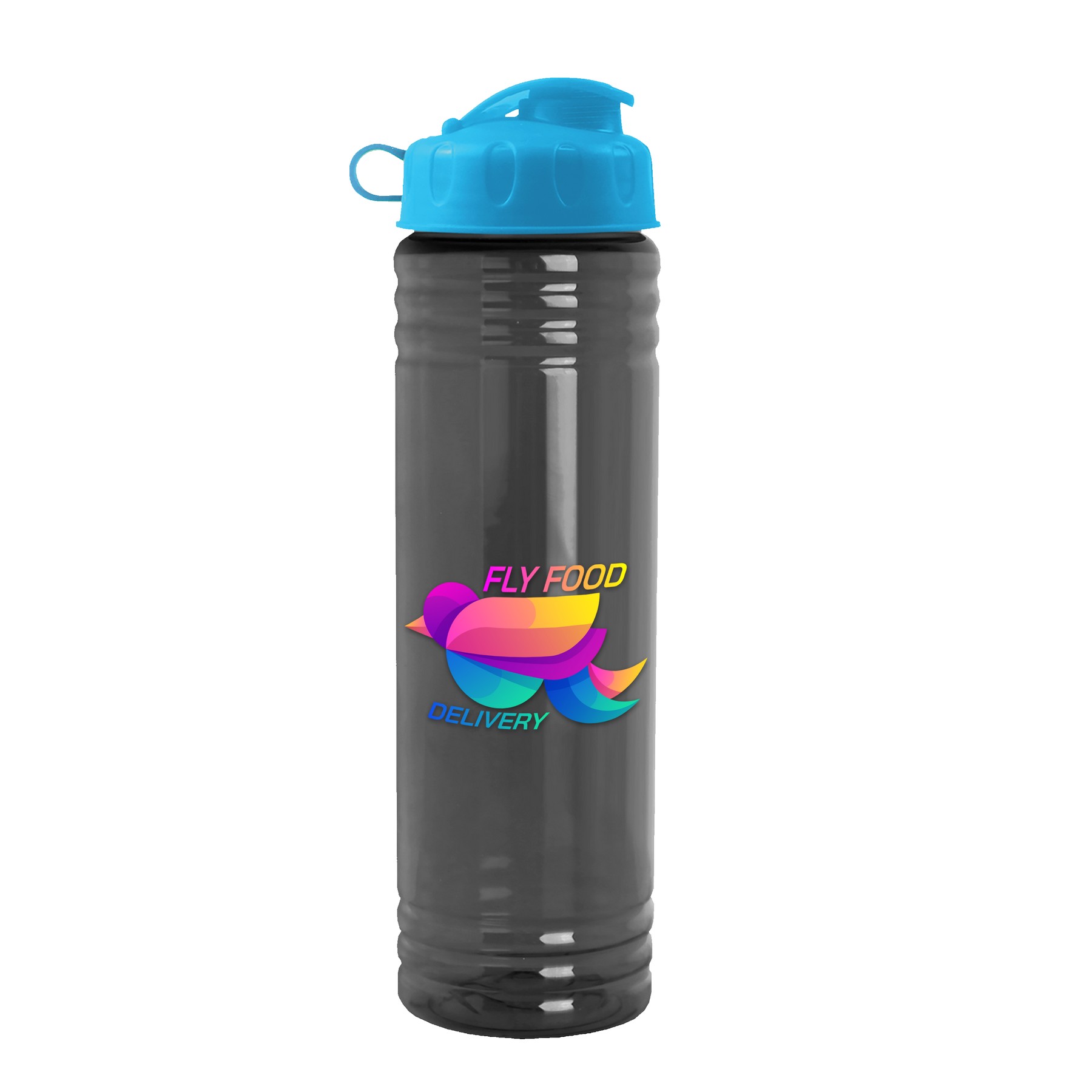 Picture of Garyline® Slim Fit RPET Bottle with Flip Lid - 24 oz.