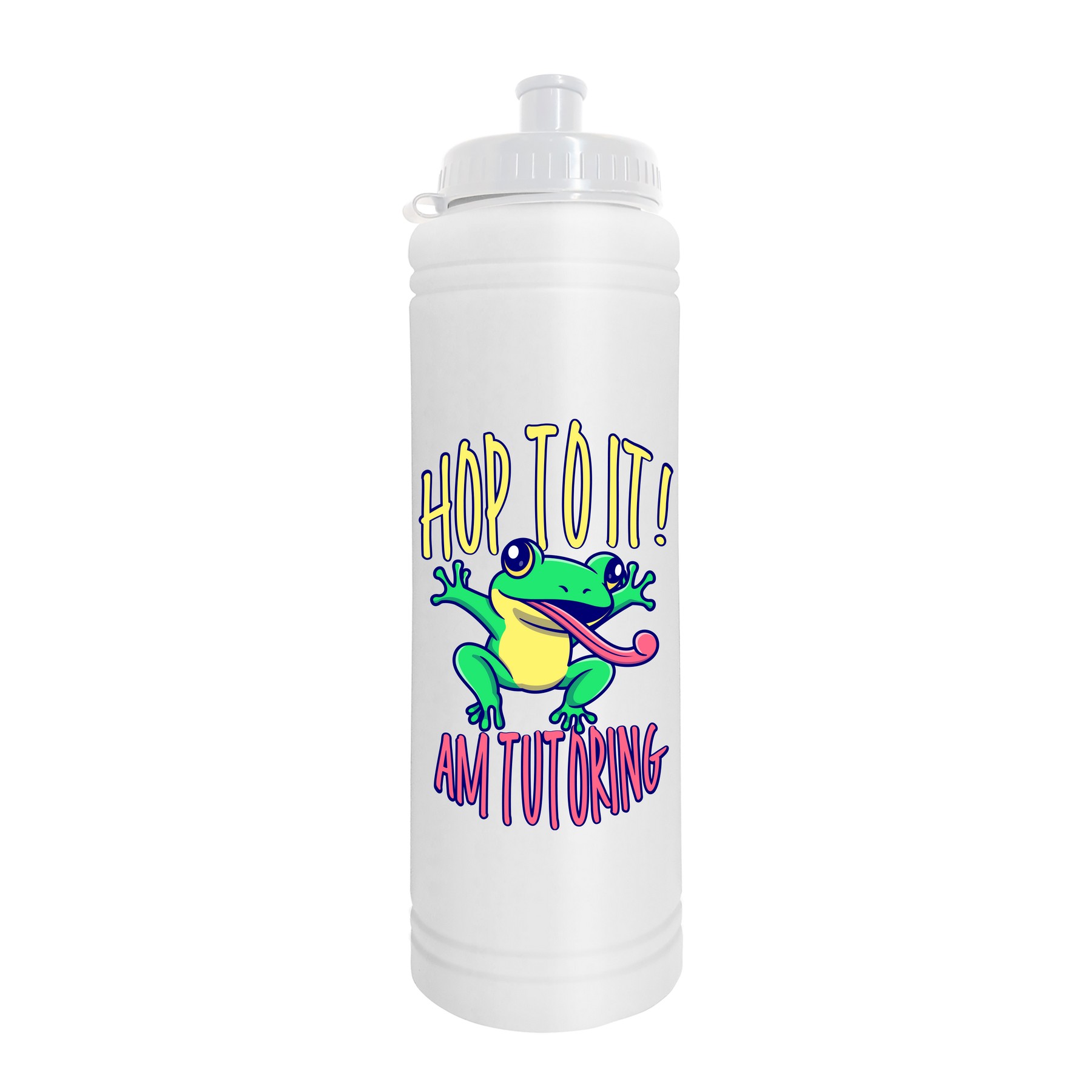 Picture of Garyline® Slim Line Bottle with Tethered Push-Pull Lid - 25 oz.