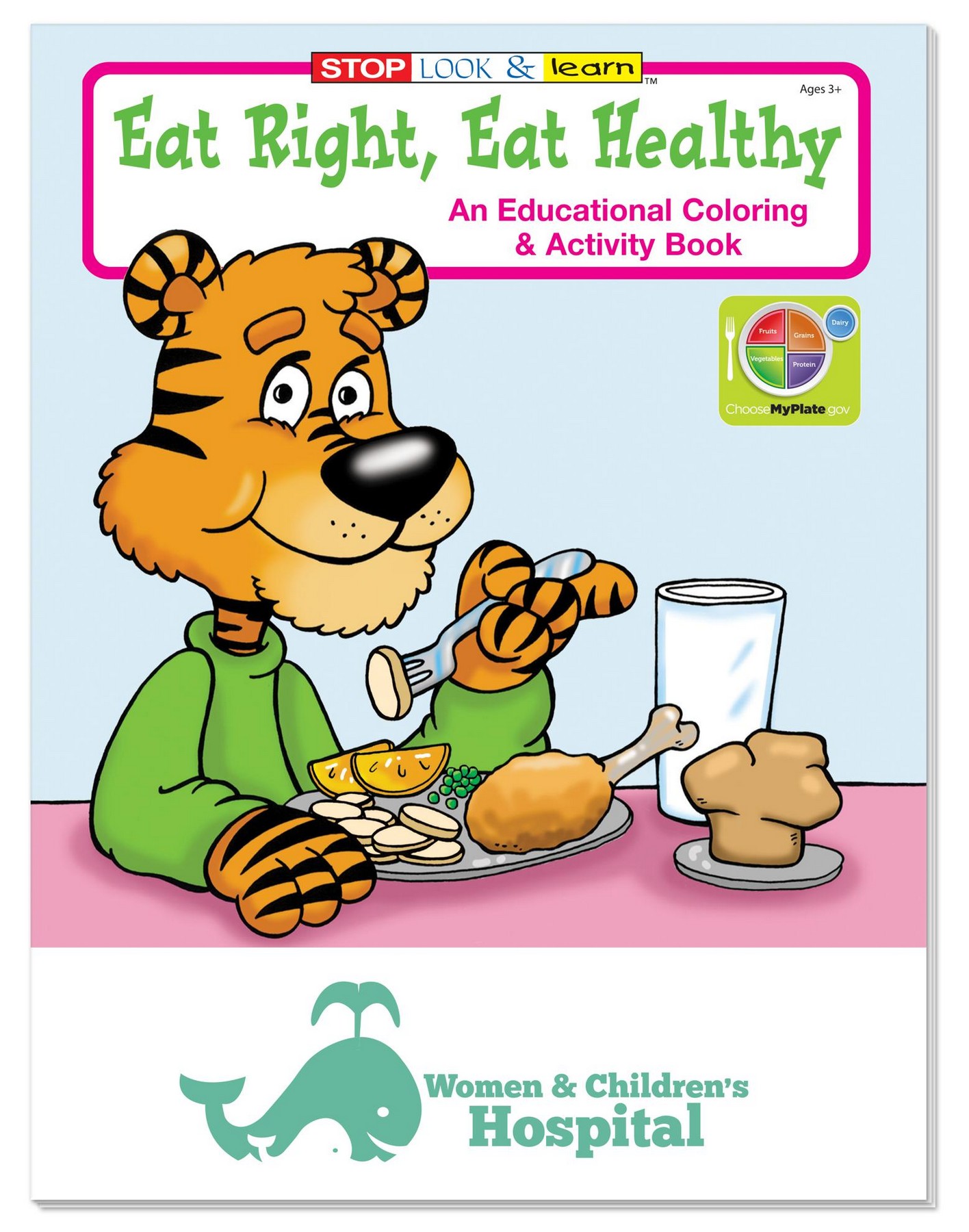 Picture of Coloring Book: Eat Right, Eat Healthy