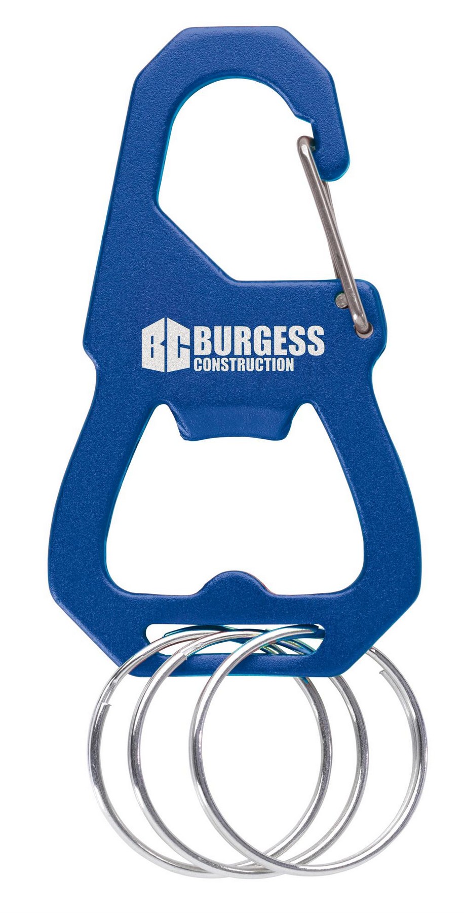 Picture of 3 Keyring Carabiner with Bottle Opener