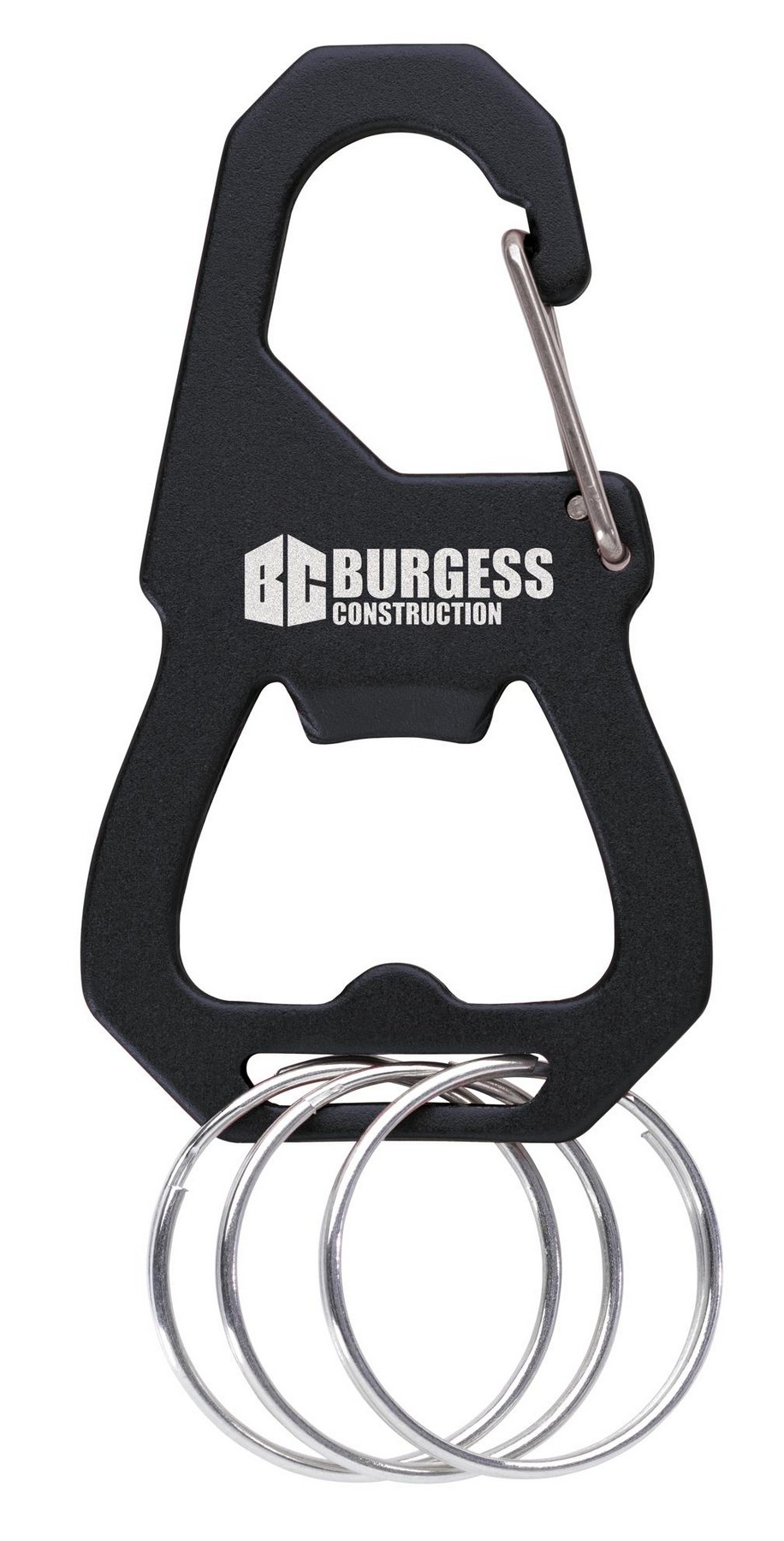 Picture of 3 Keyring Carabiner with Bottle Opener