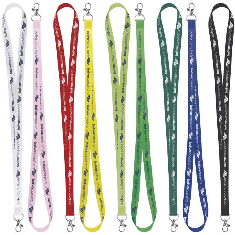 Picture of Universal Source® 5/8" Satin Screen Print Lanyard