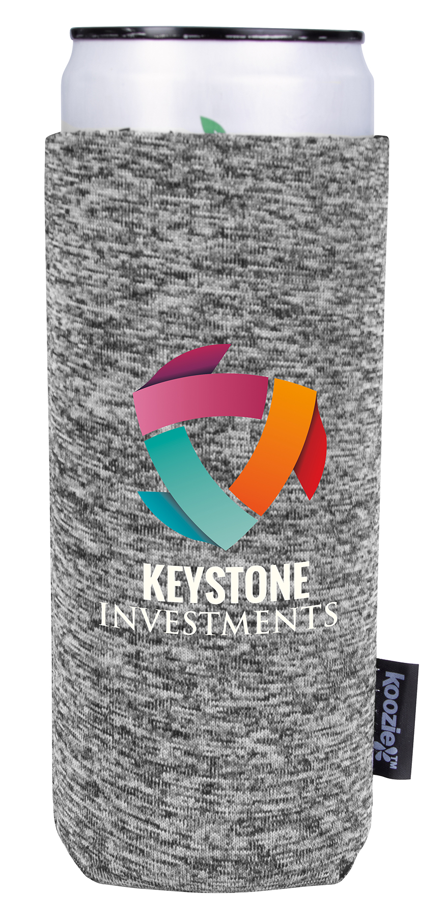 Picture of Koozie® Heather Collapsible Slim Can Cooler