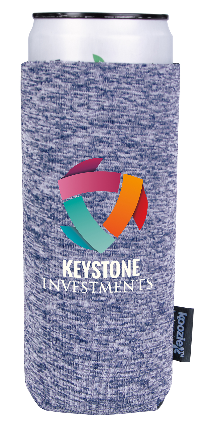 Picture of Koozie® Heather Collapsible Slim Can Cooler