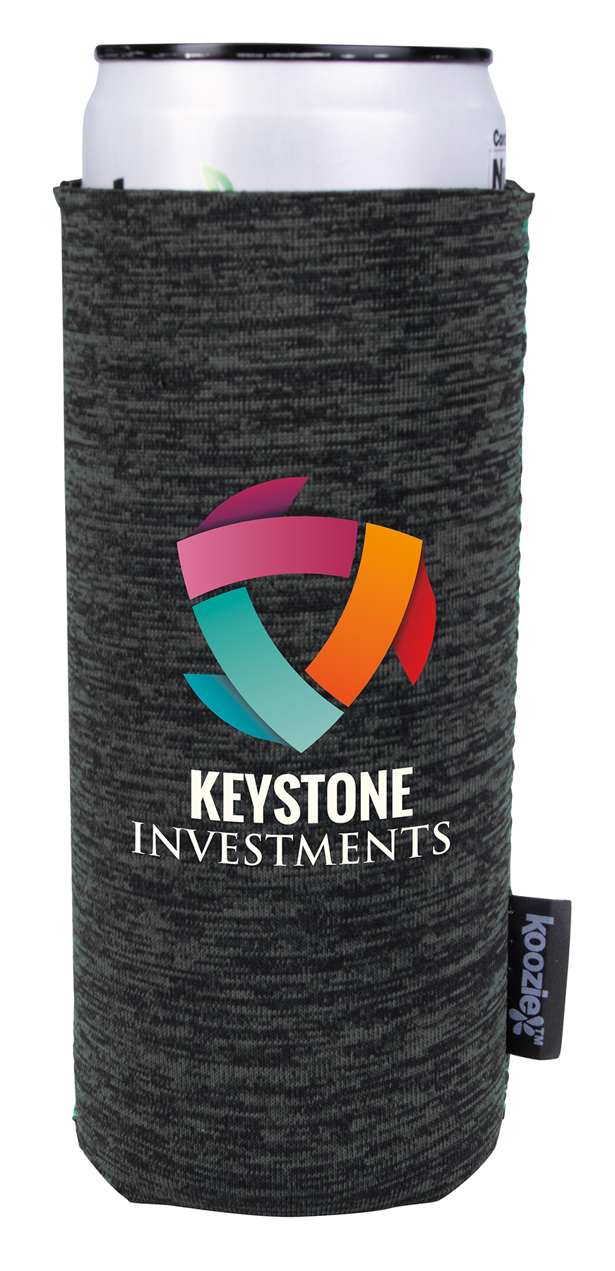 Picture of Koozie® Heather Collapsible Slim Can Cooler