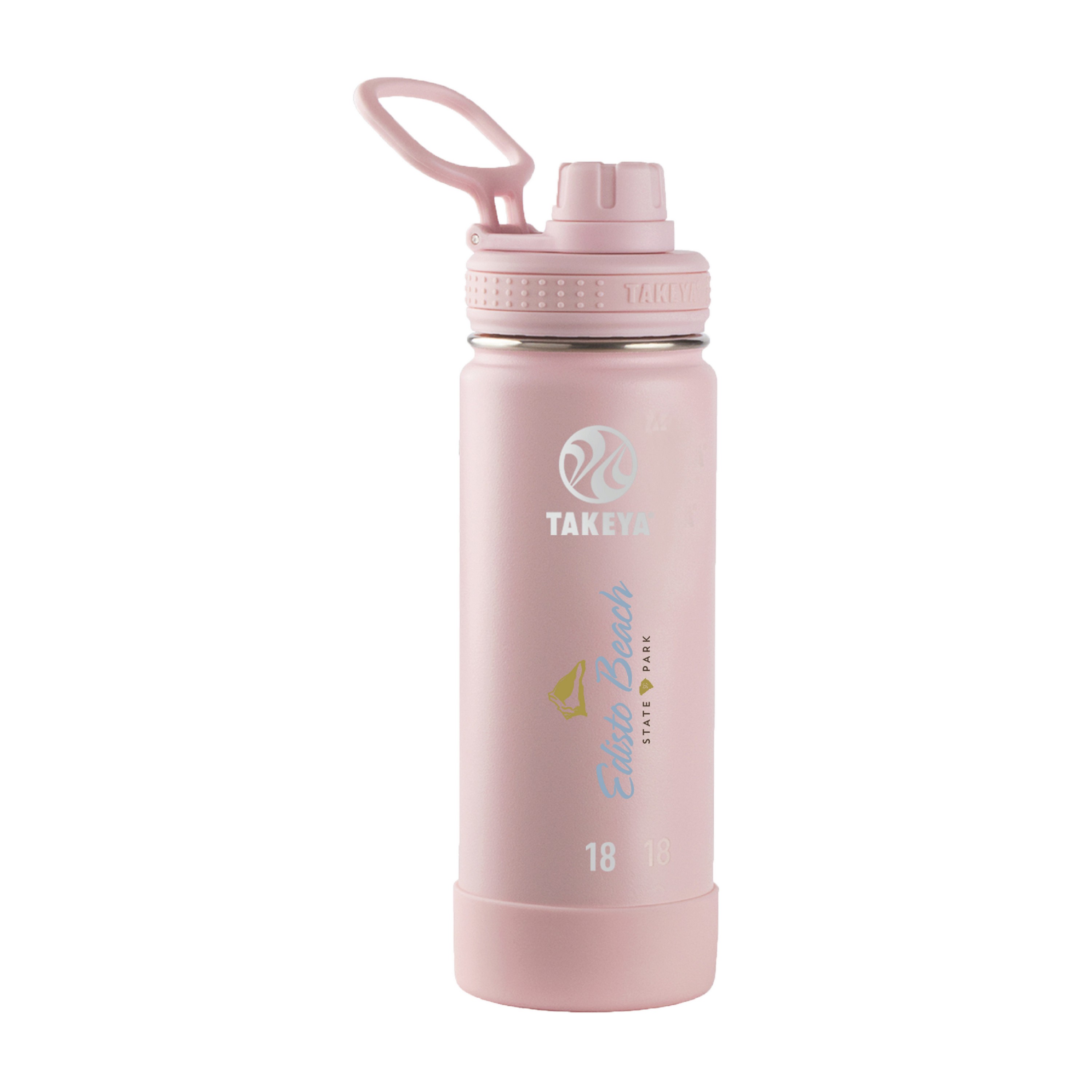 Picture of Takeya® 18 Oz. Water Bottle w/Actives Insulated Spout Lid™ (Full Color Digital)