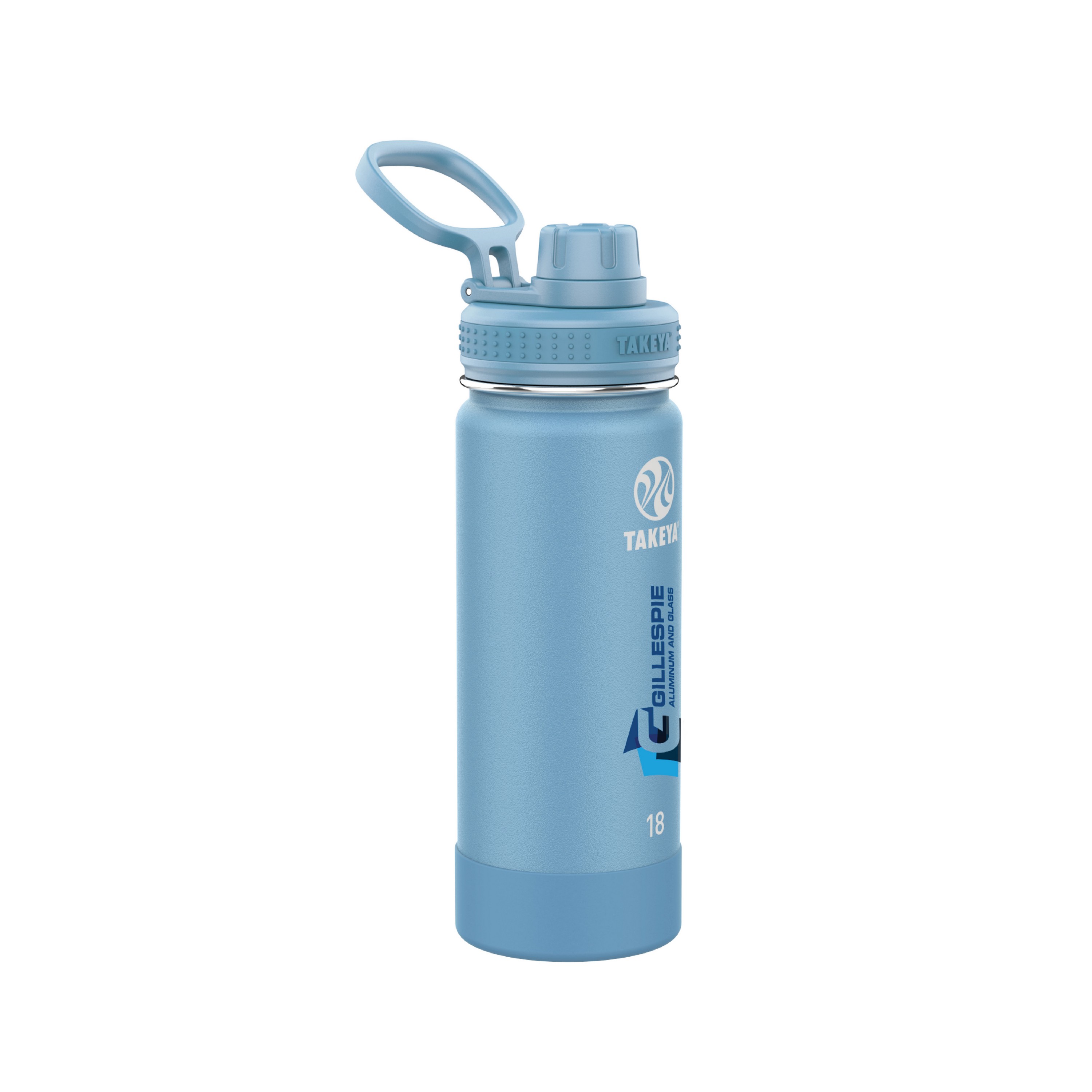 Picture of Takeya® 18 Oz. Water Bottle w/Actives Insulated Spout Lid™ (Full Color Digital)