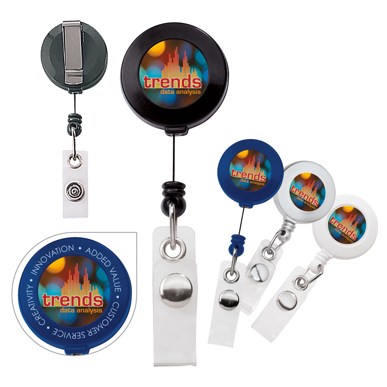 Picture of Good Value™ Retractable Badge Holder