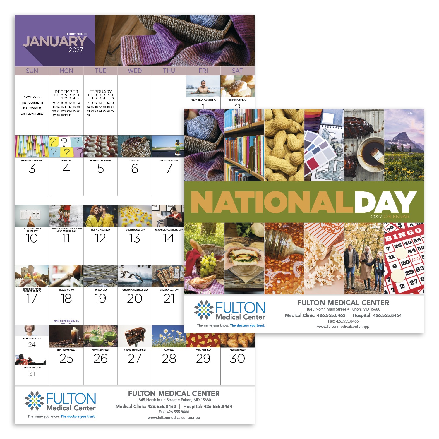Picture of Good Value™ National Day - Stapled Calendar