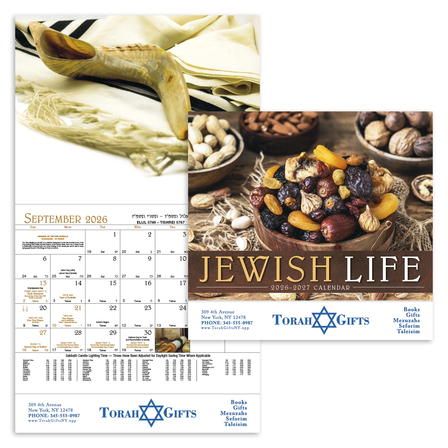 Picture of Good Value™ Jewish Life - Stapled Calendar