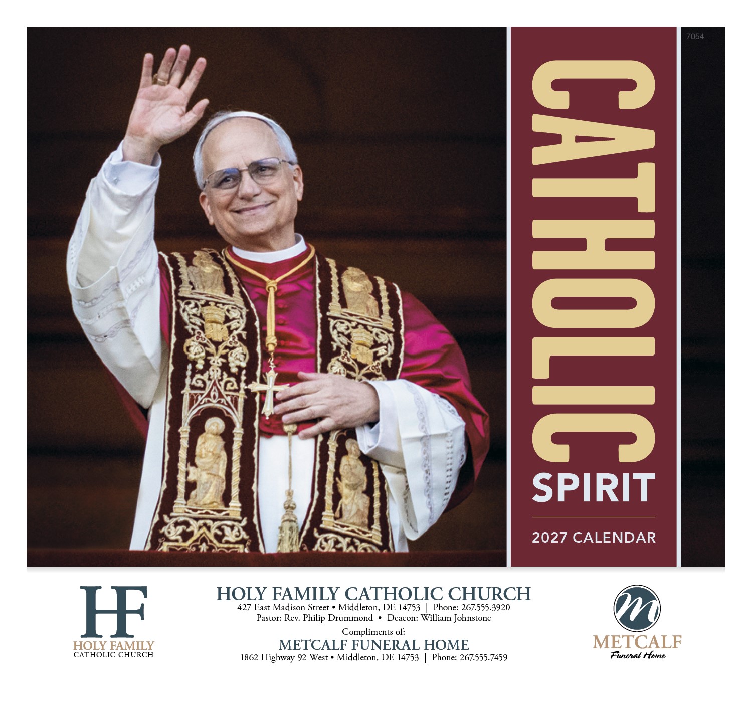 Picture of Good Value™ Catholic Spirit - Stapled Calendar