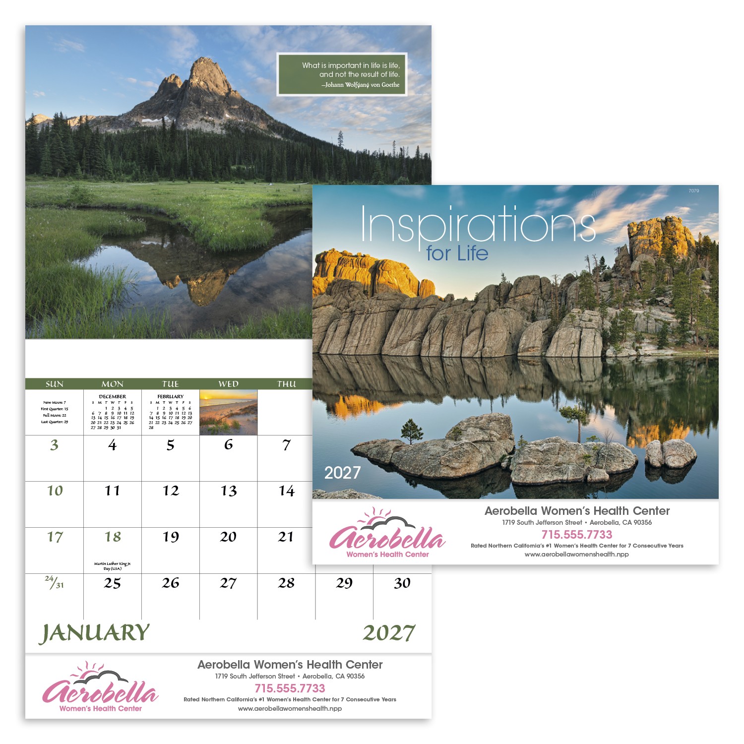 Picture of Good Value™ Inspirations for Life - Stapled Calendar