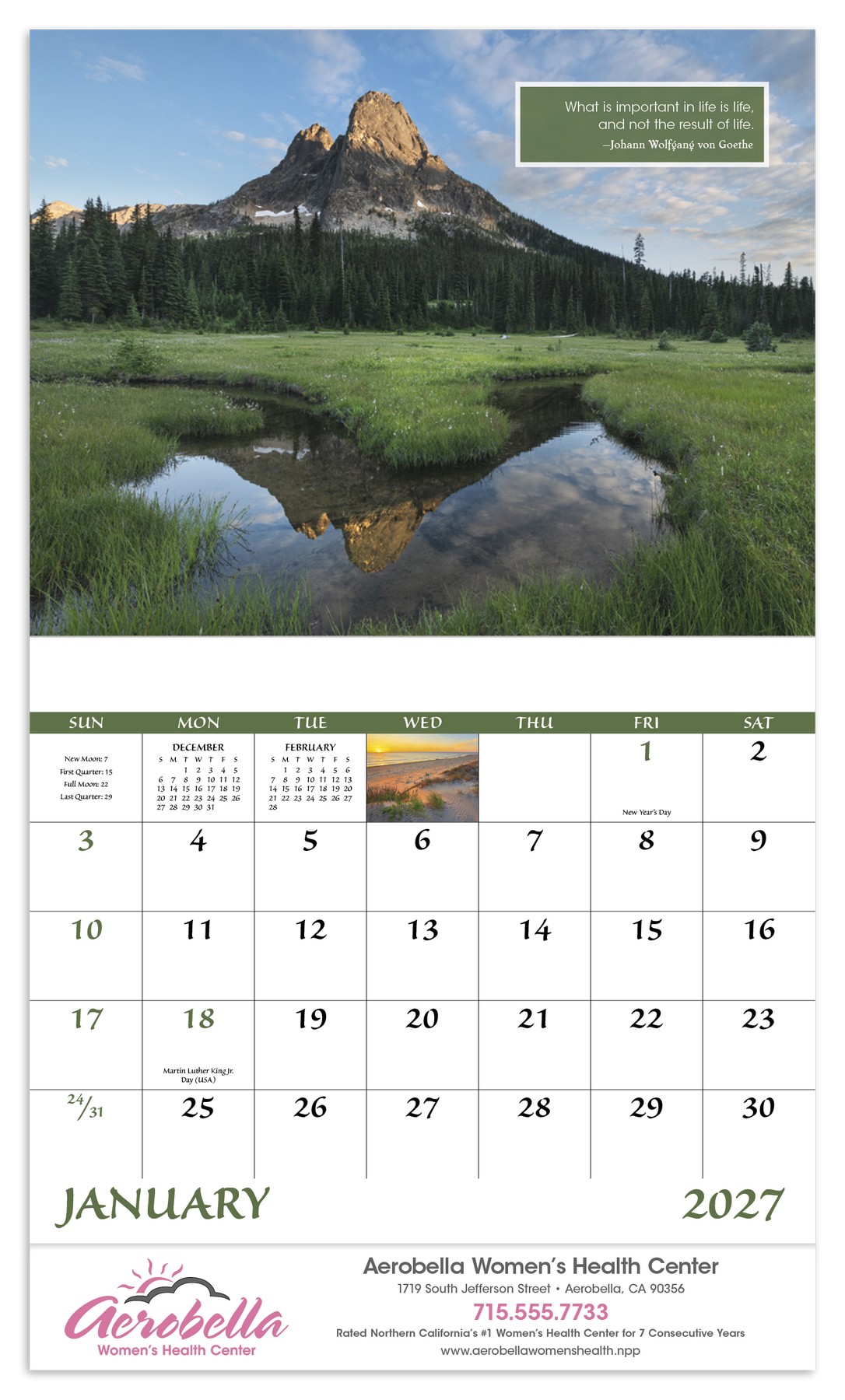 Picture of Good Value™ Inspirations for Life - Stapled Calendar