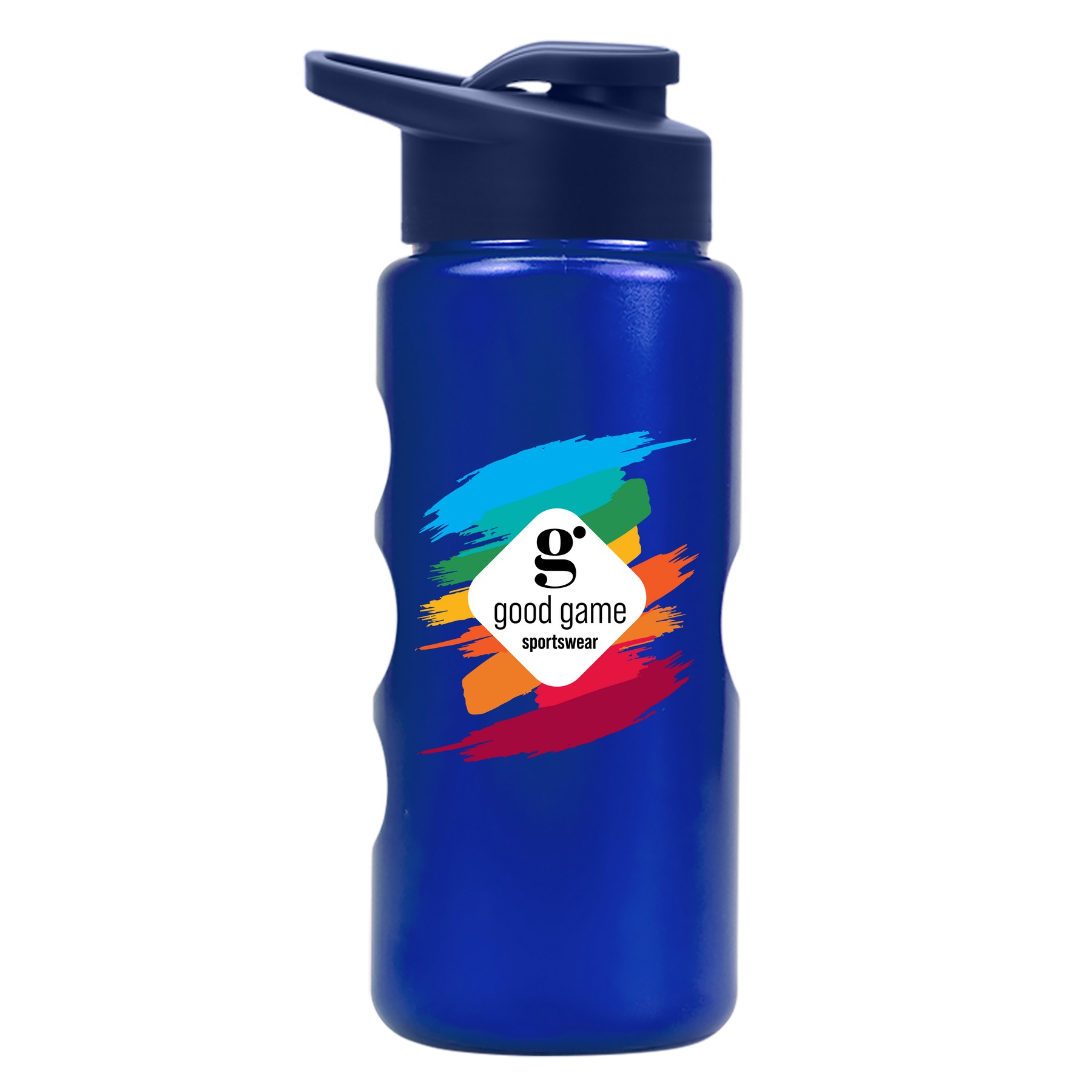 Picture of Garyline® Mini Peak Tritan® Metallike Bottle with Drink-Thru Lid - 22 oz.