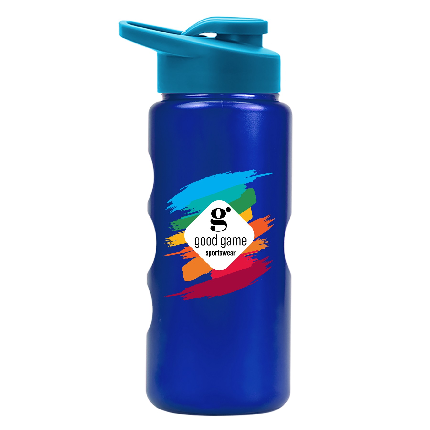 Picture of Garyline® Mini Peak Tritan® Metallike Bottle with Drink-Thru Lid - 22 oz.