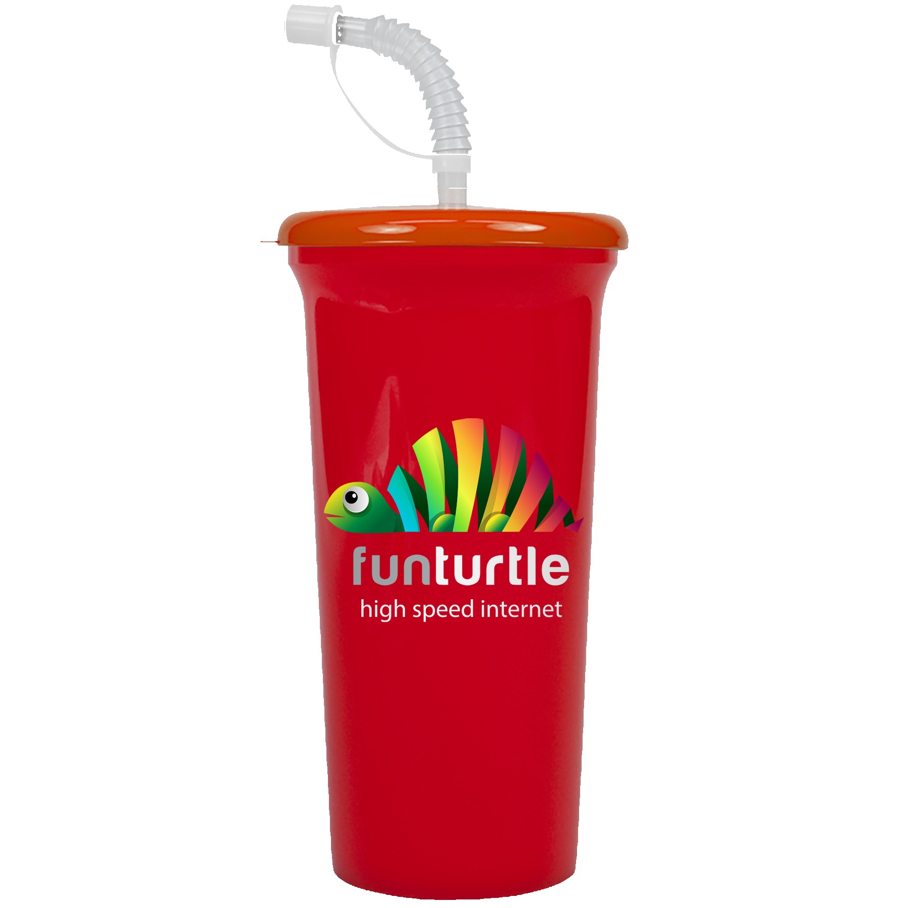Picture of Garyline® Supersize Sipper Cup with Straw Lid - 32 oz.