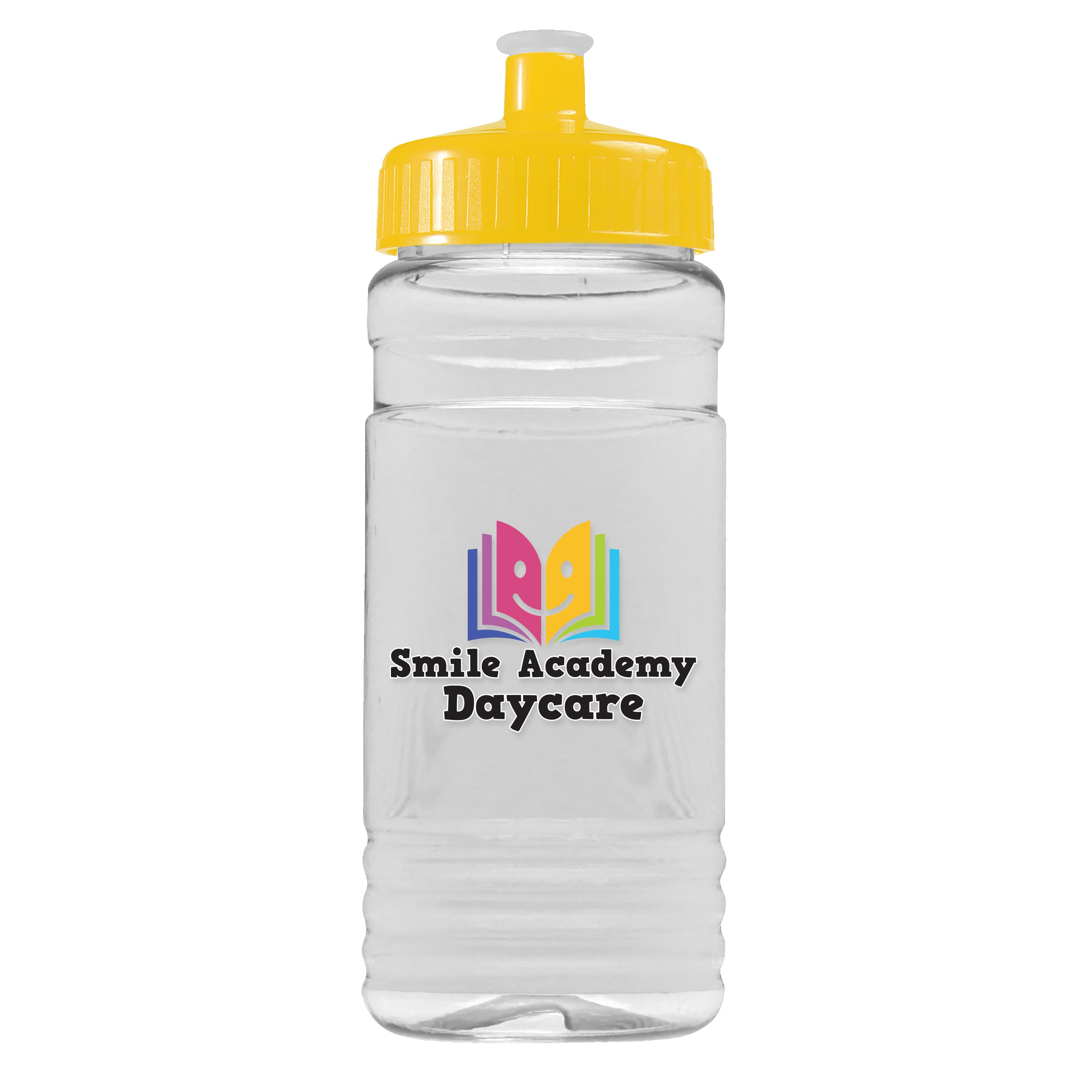 Picture of Garyline® Clear Bottle with Push-Pull Lid - 20 oz.
