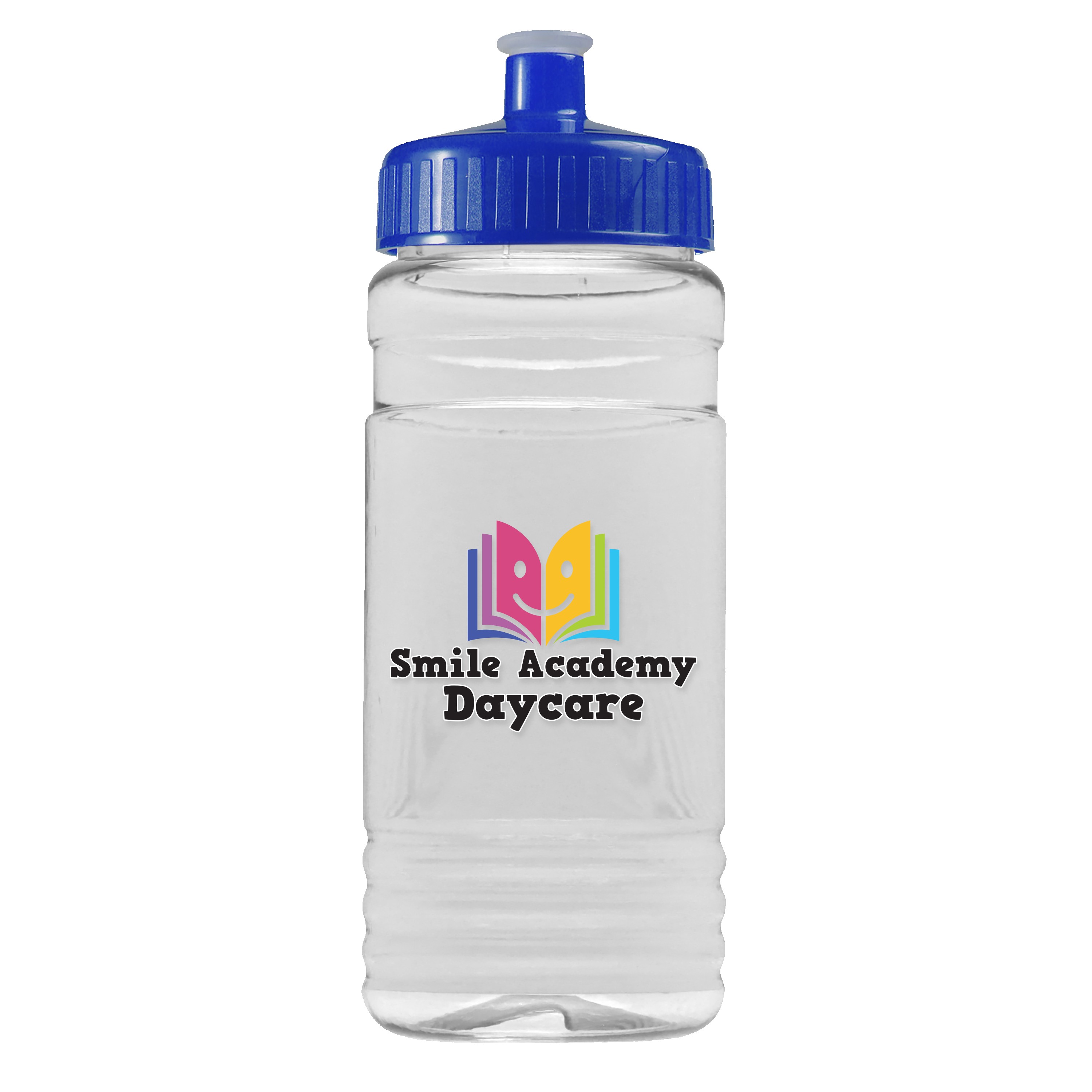 Picture of Garyline® Clear Bottle with Push-Pull Lid - 20 oz.