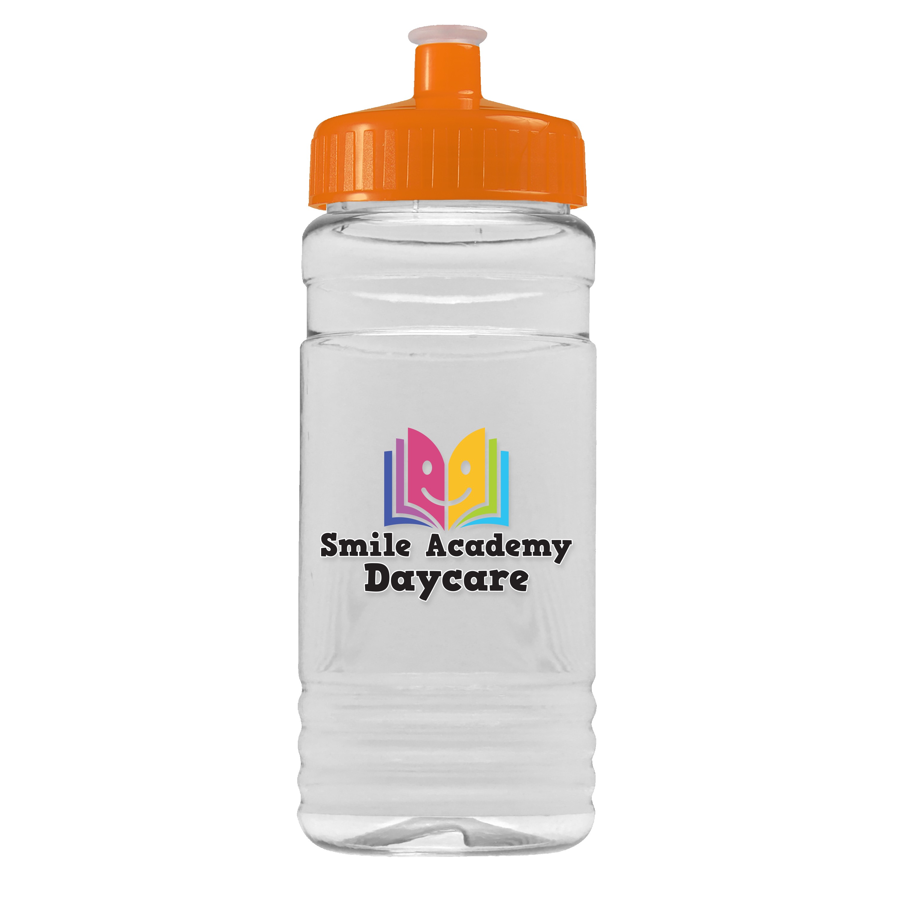 Picture of Garyline® Clear Bottle with Push-Pull Lid - 20 oz.