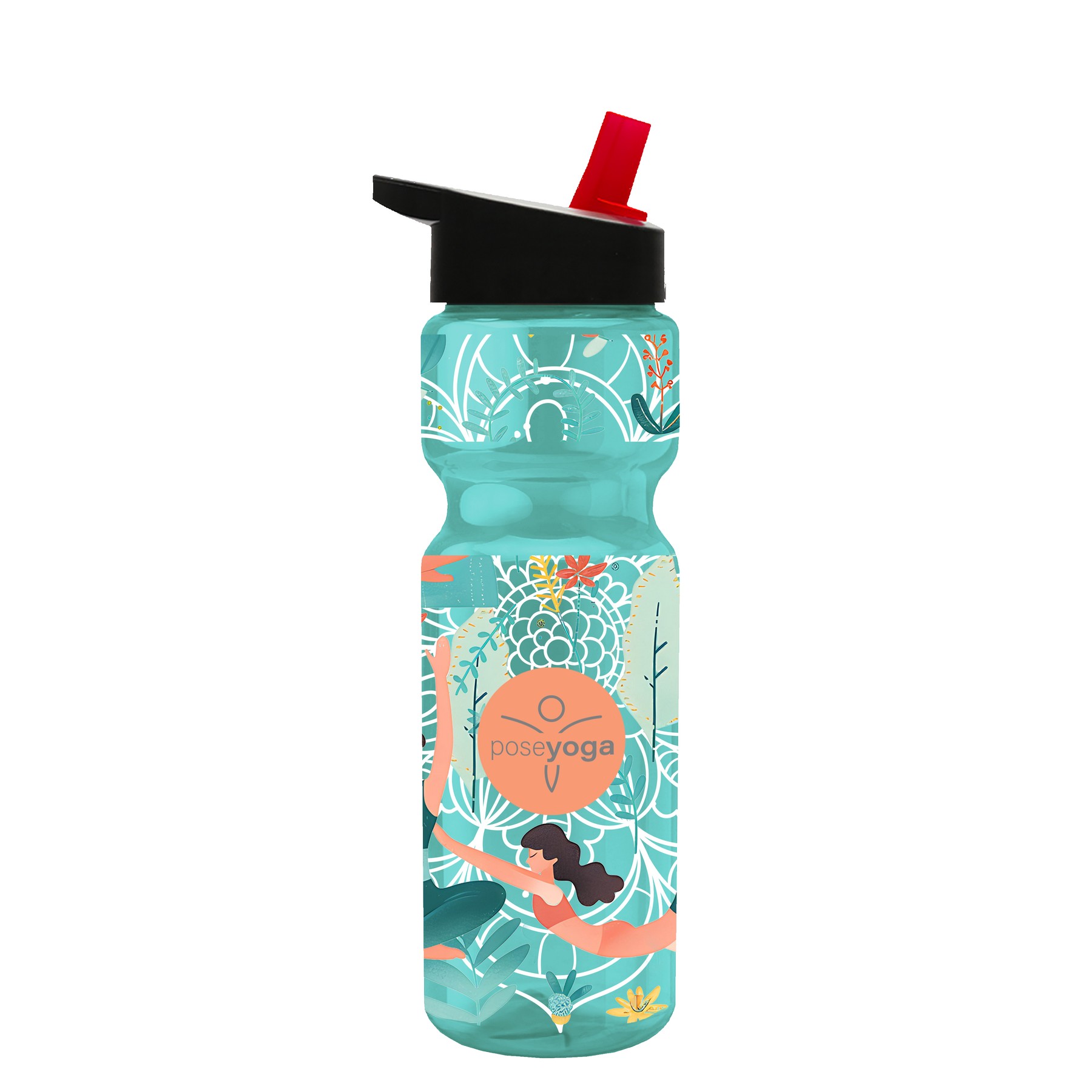 Picture of Garyline® Champ Bottle with Flip-Straw Lid - 28 oz.
