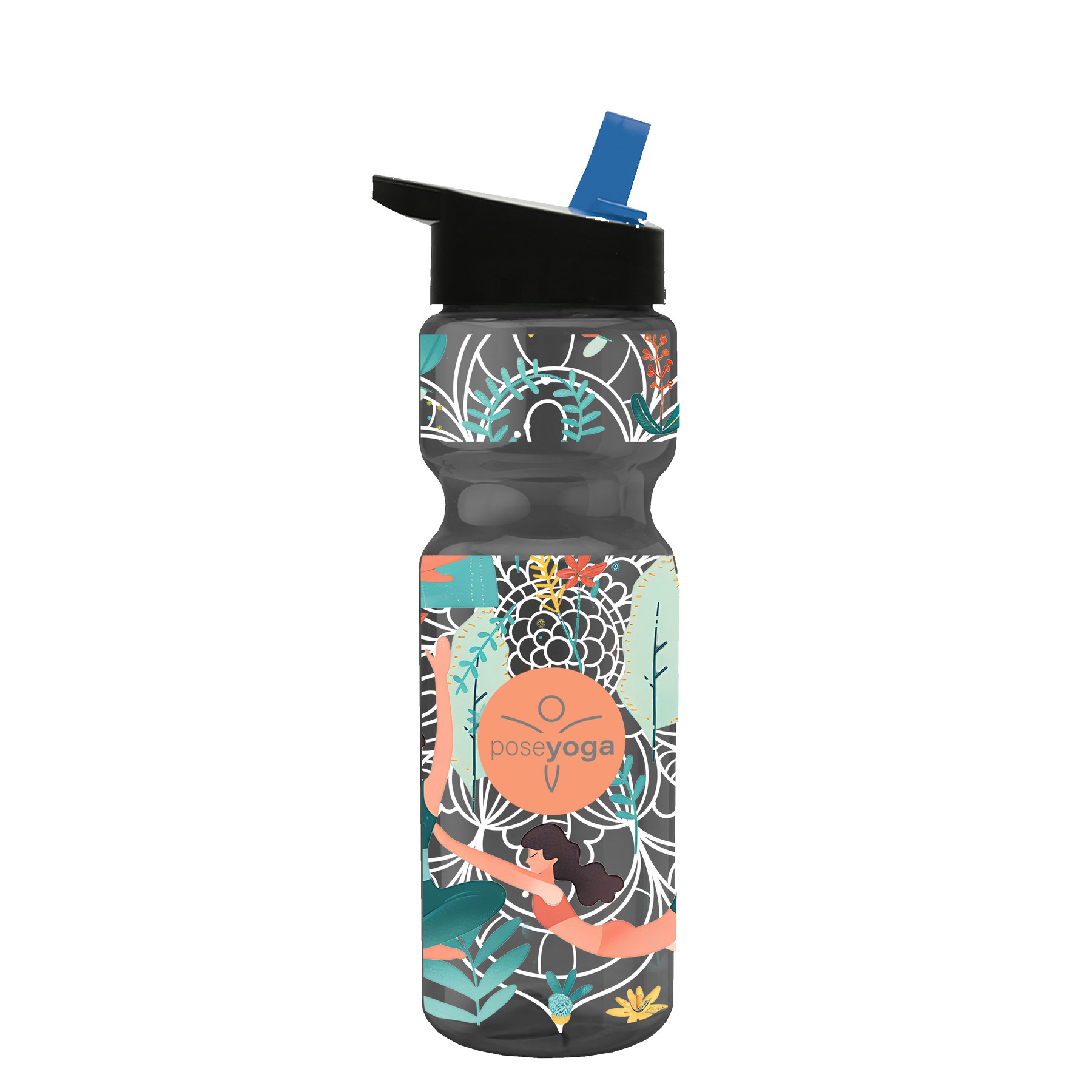 Picture of Garyline® Champ Bottle with Flip-Straw Lid - 28 oz.