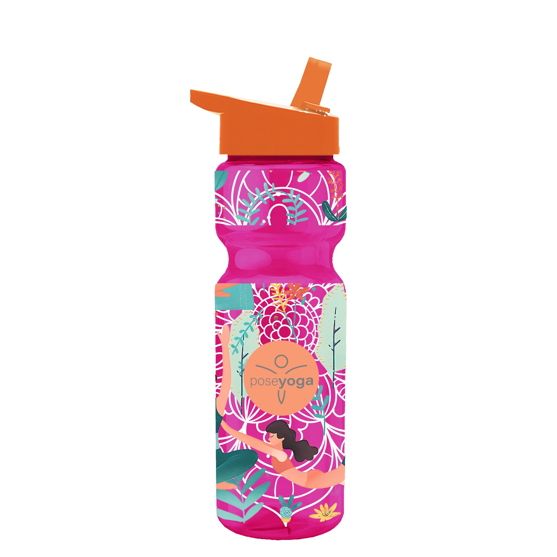Picture of Garyline® Champ Bottle with Flip-Straw Lid - 28 oz.