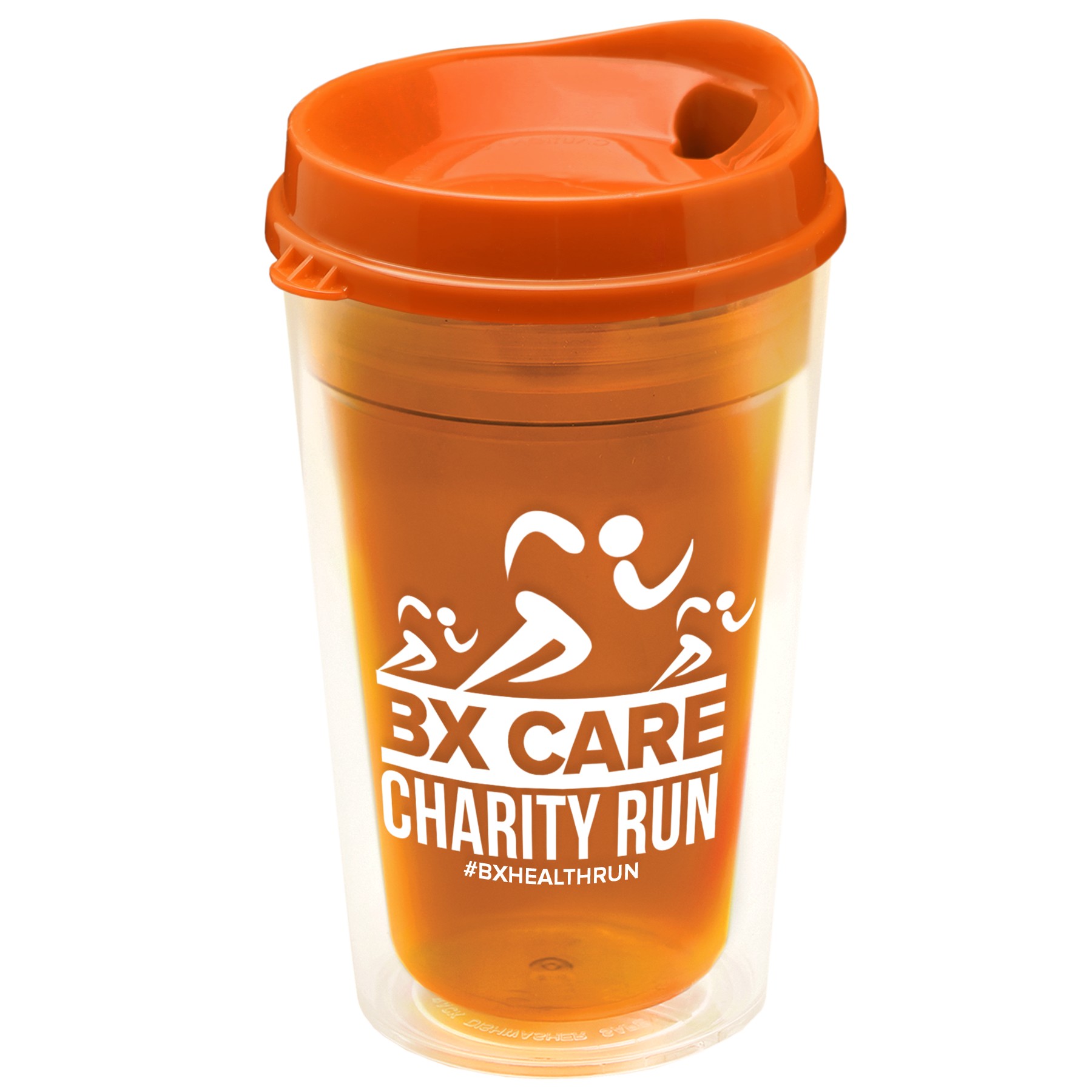 Picture of Garyline® Transparent Tumbler with Sip Lid - 16 oz.