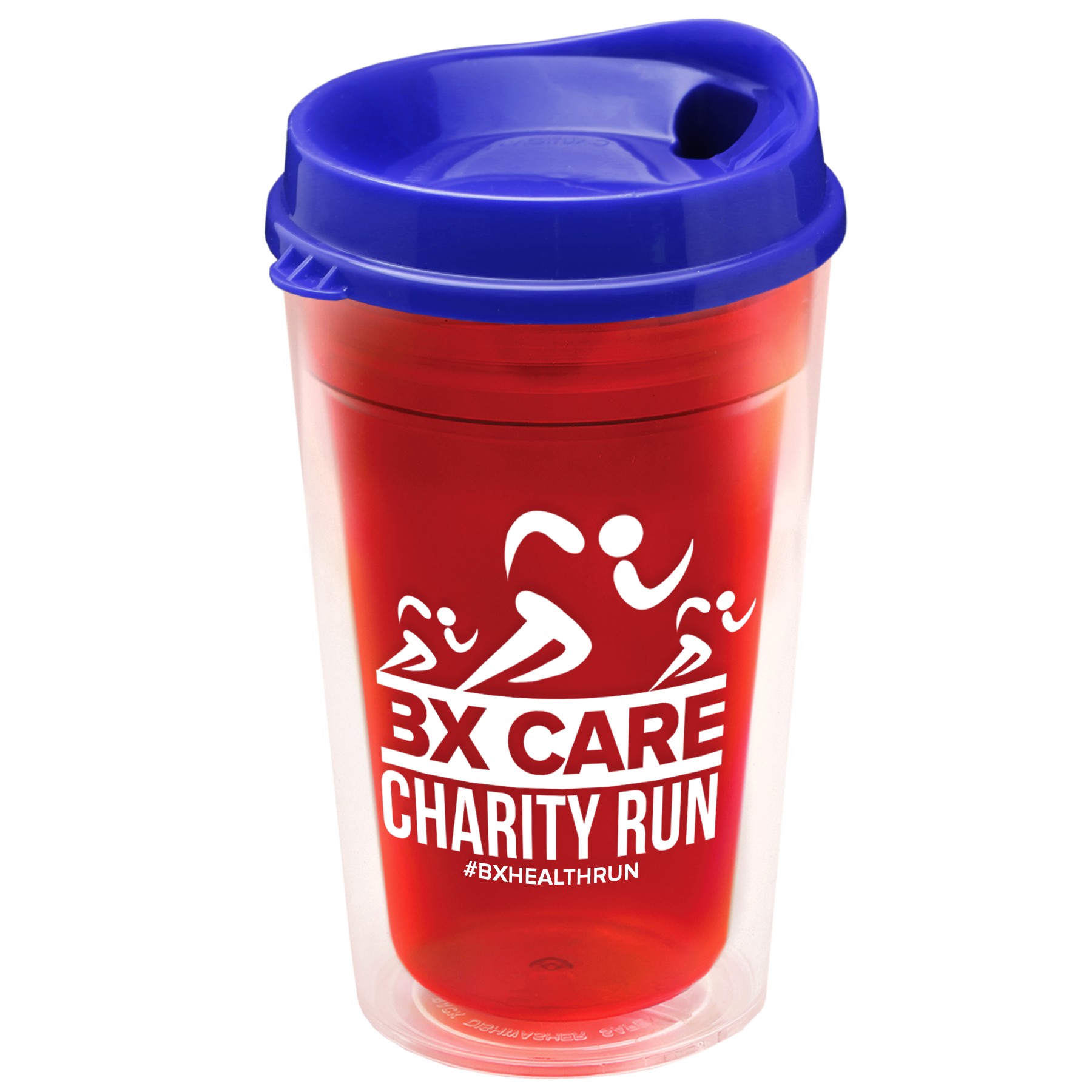 Picture of Garyline® Transparent Tumbler with Sip Lid - 16 oz.