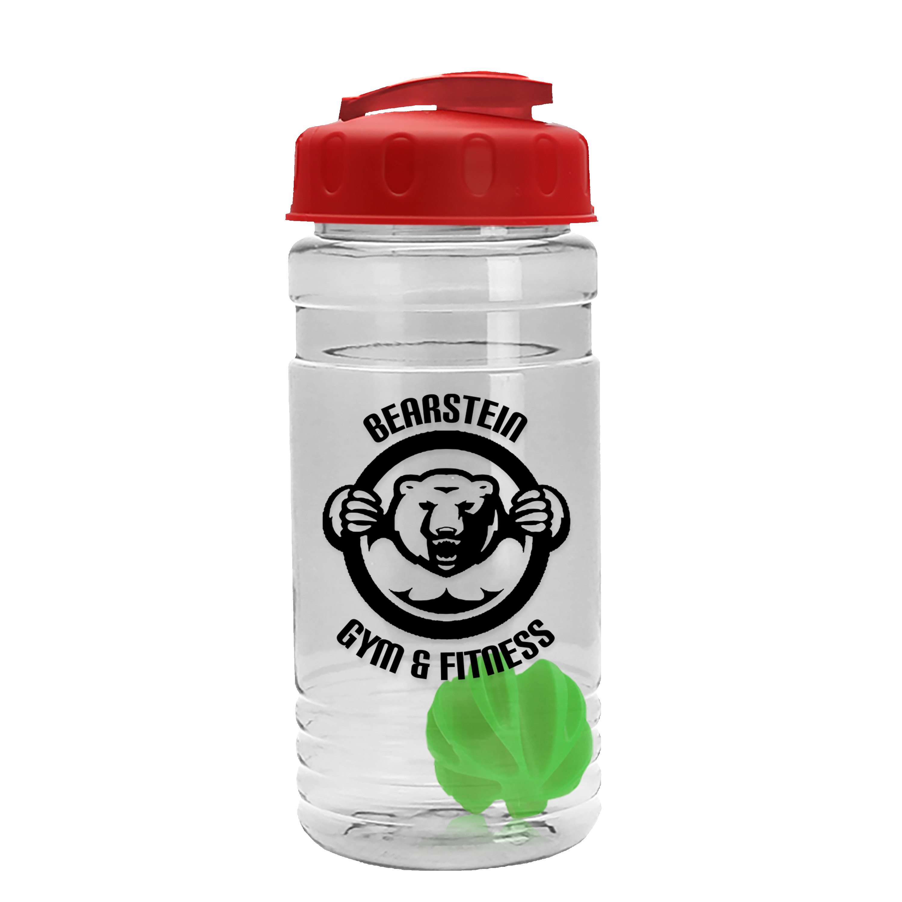 Picture of Garyline® Groove Tritan® Shaker Bottle with Flip-Top Lid and Mixing Ball - 20 oz.