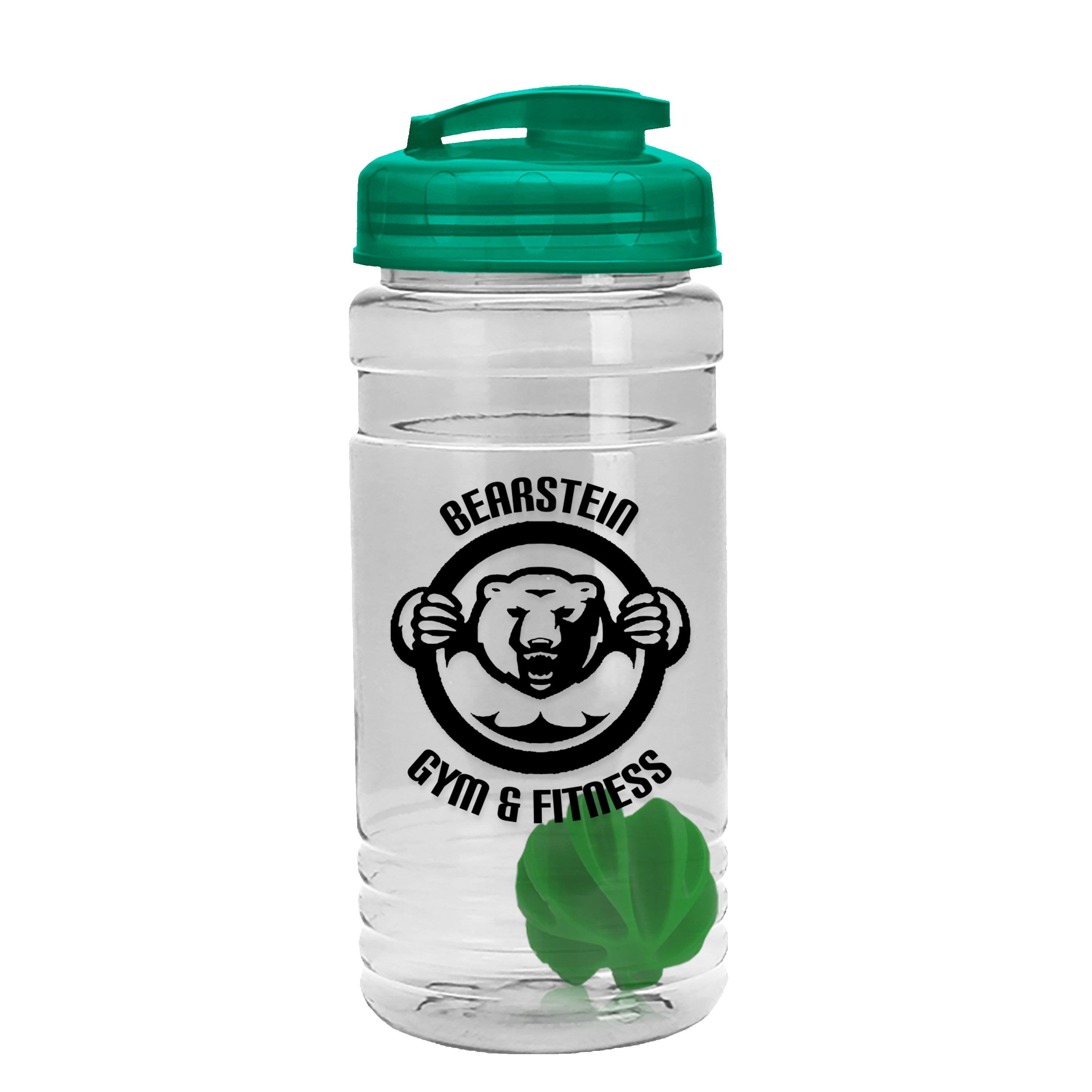 Picture of Garyline® Groove Tritan® Shaker Bottle with Flip-Top Lid and Mixing Ball - 20 oz.