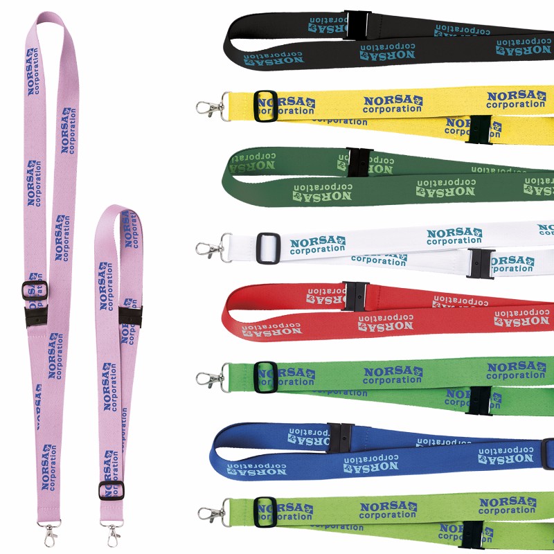 Picture of Universal Source® 1" Adjustable Polyester Lanyard