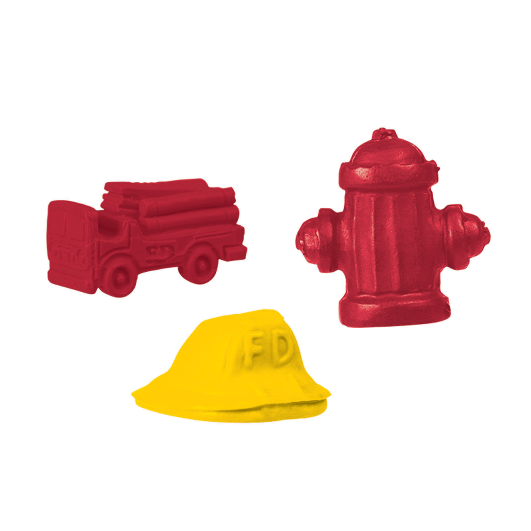Picture of Pencil-Top Eraser Firefighter Collection