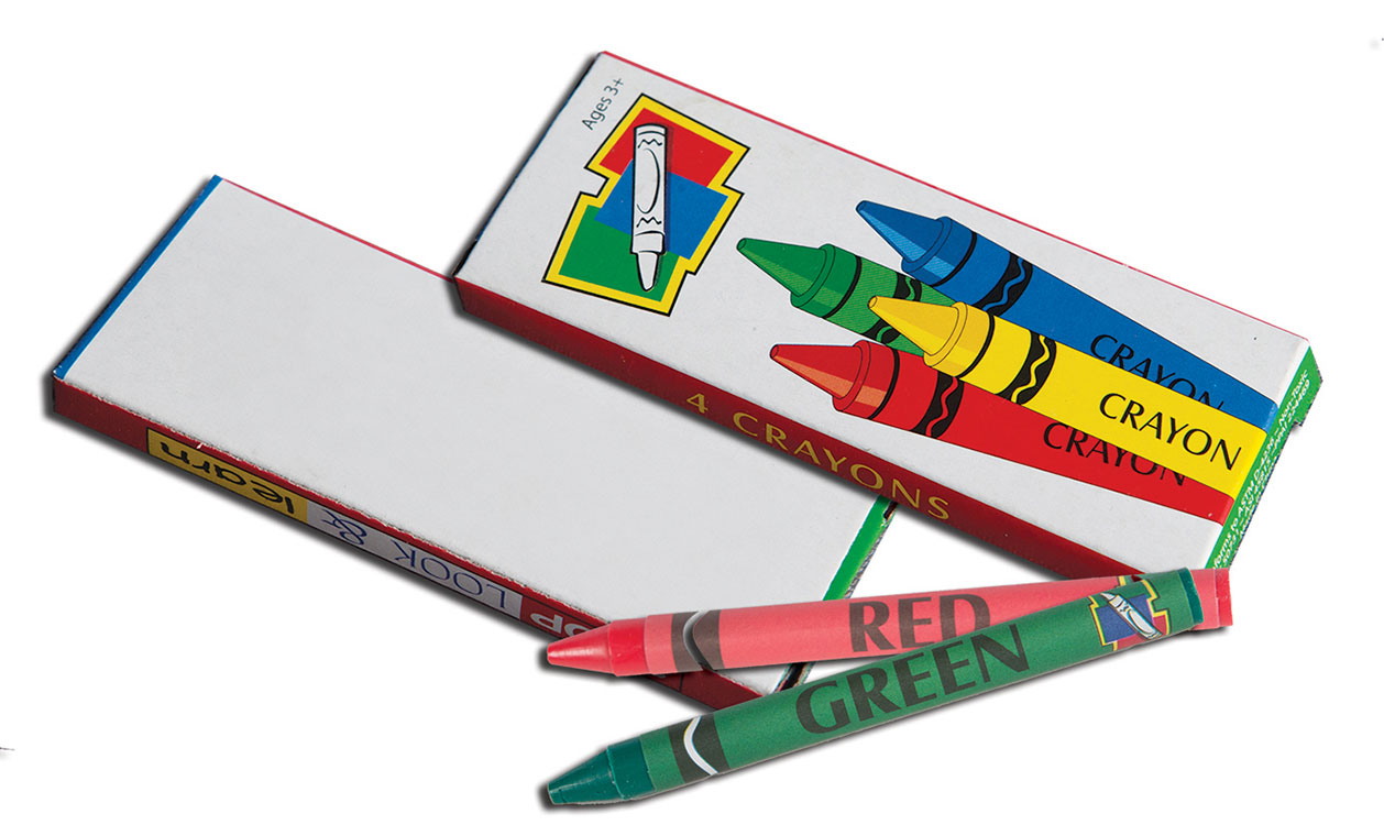 Picture of Blank Crayon Box