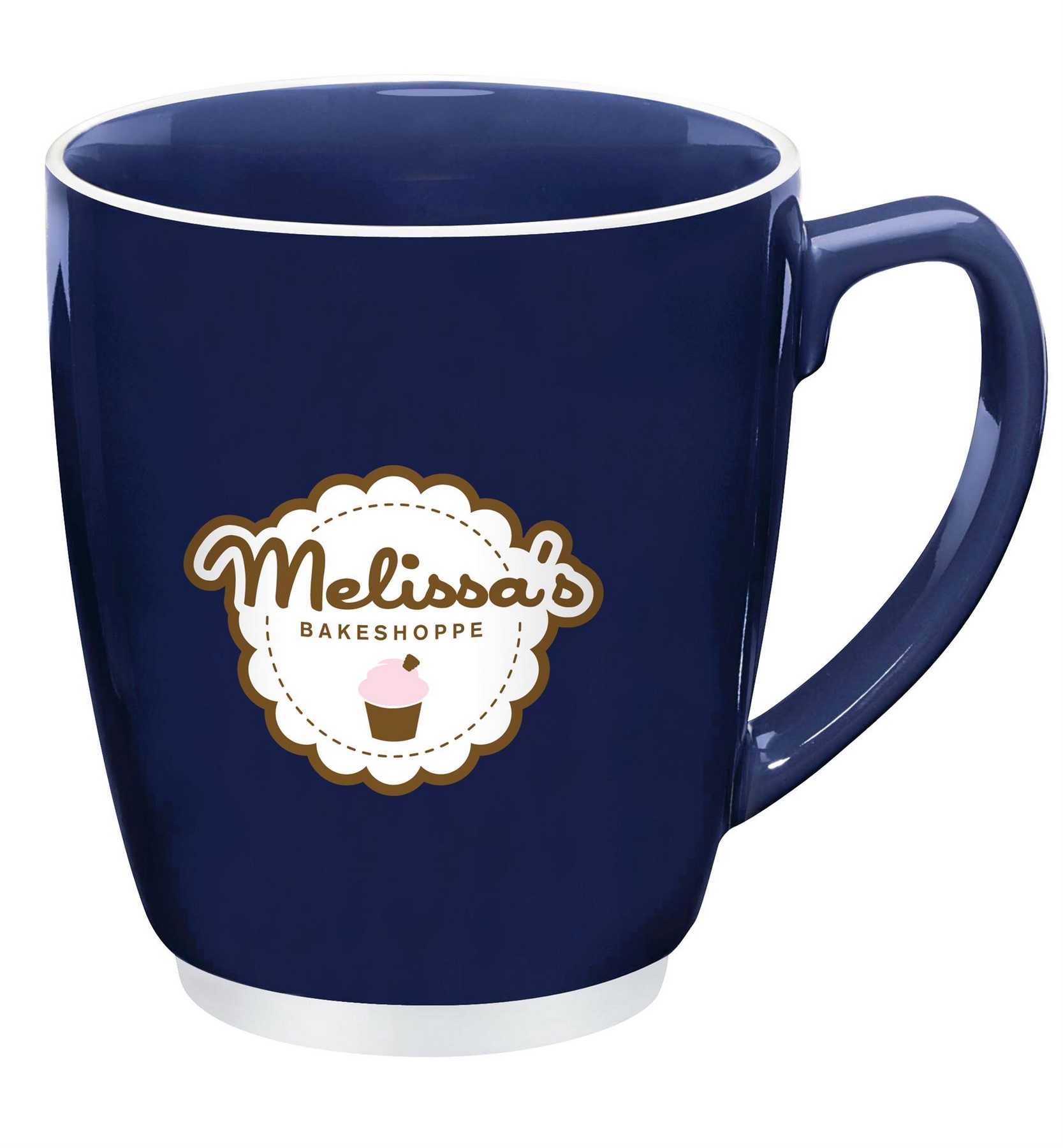 Picture of Large Color Bistro with Accent Mug - 20 oz.