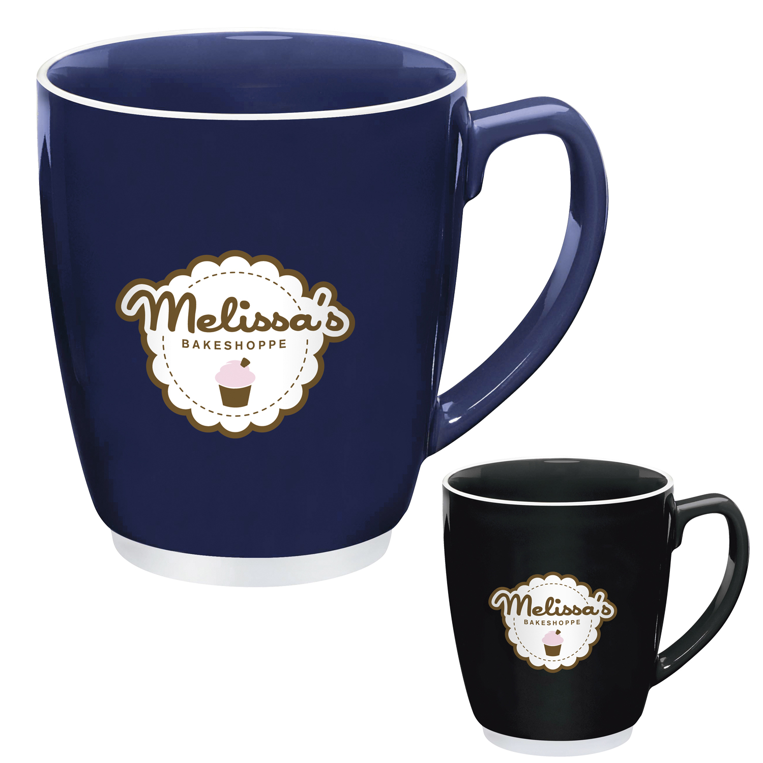 Picture of Large Color Bistro with Accent Mug - 20 oz.