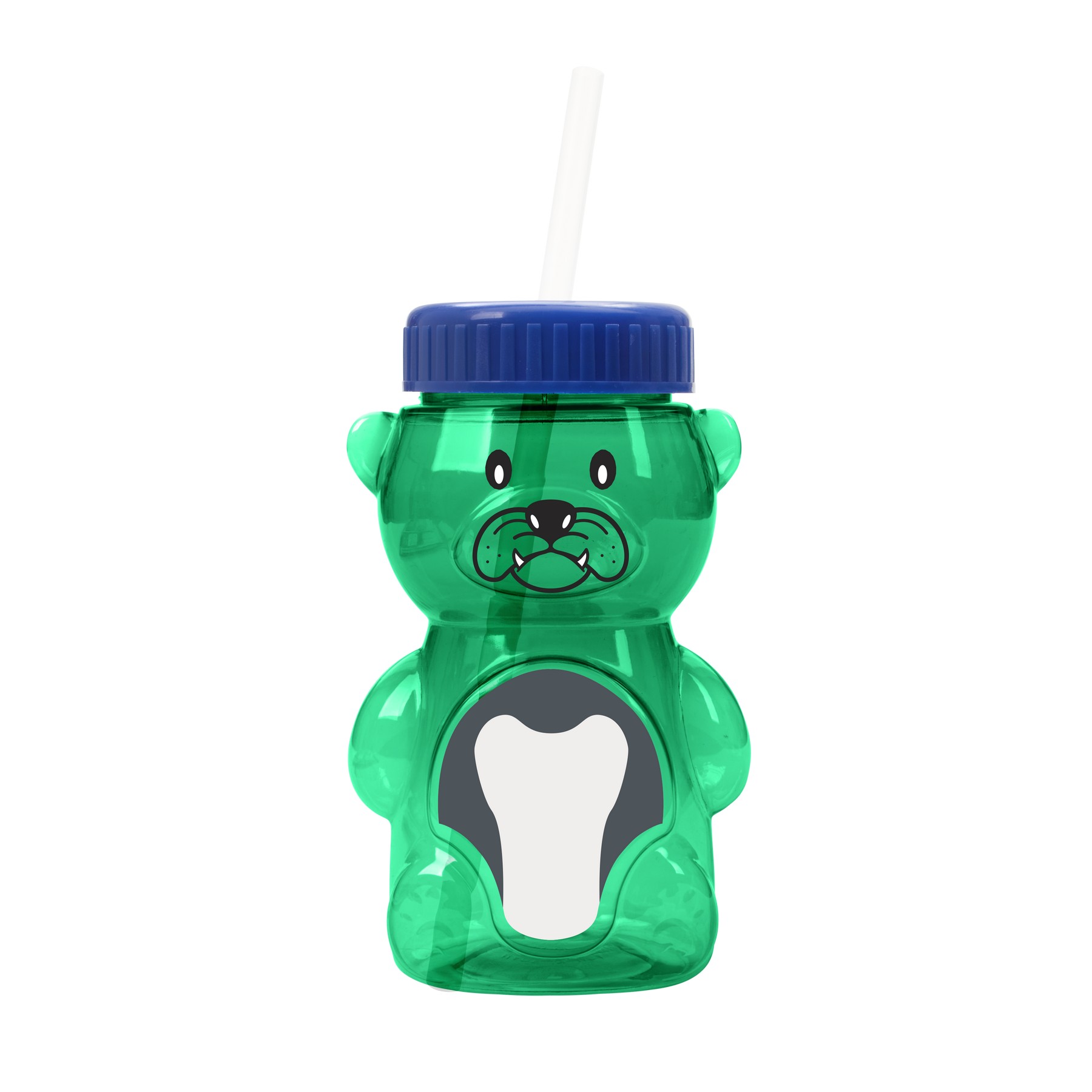 Picture of Garyline® Cubbie RPET Bottle with Straw Lid - 20 oz.