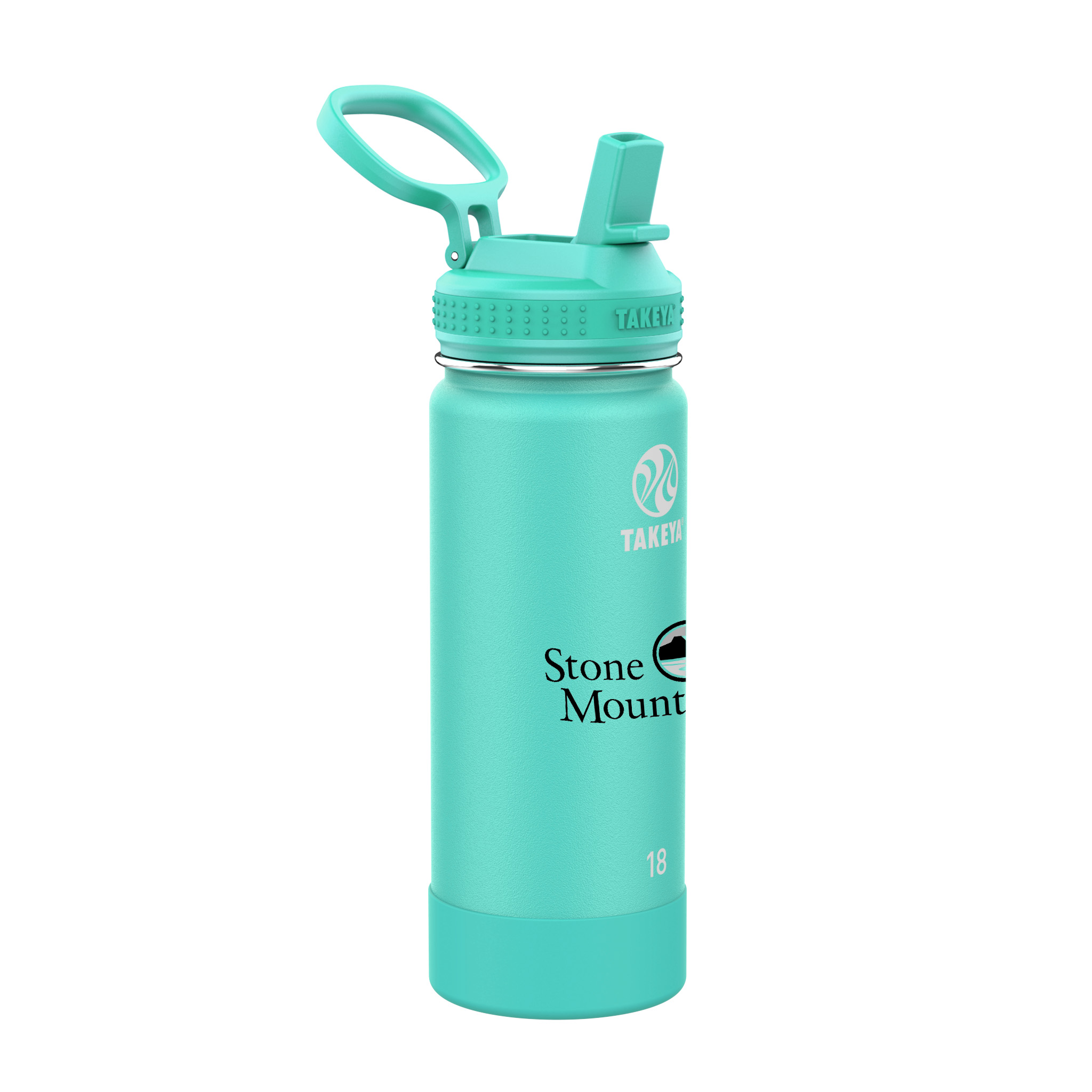 Picture of Takeya® 18 oz. Water Bottle with Actives Straw Lid™, Full Color Digital