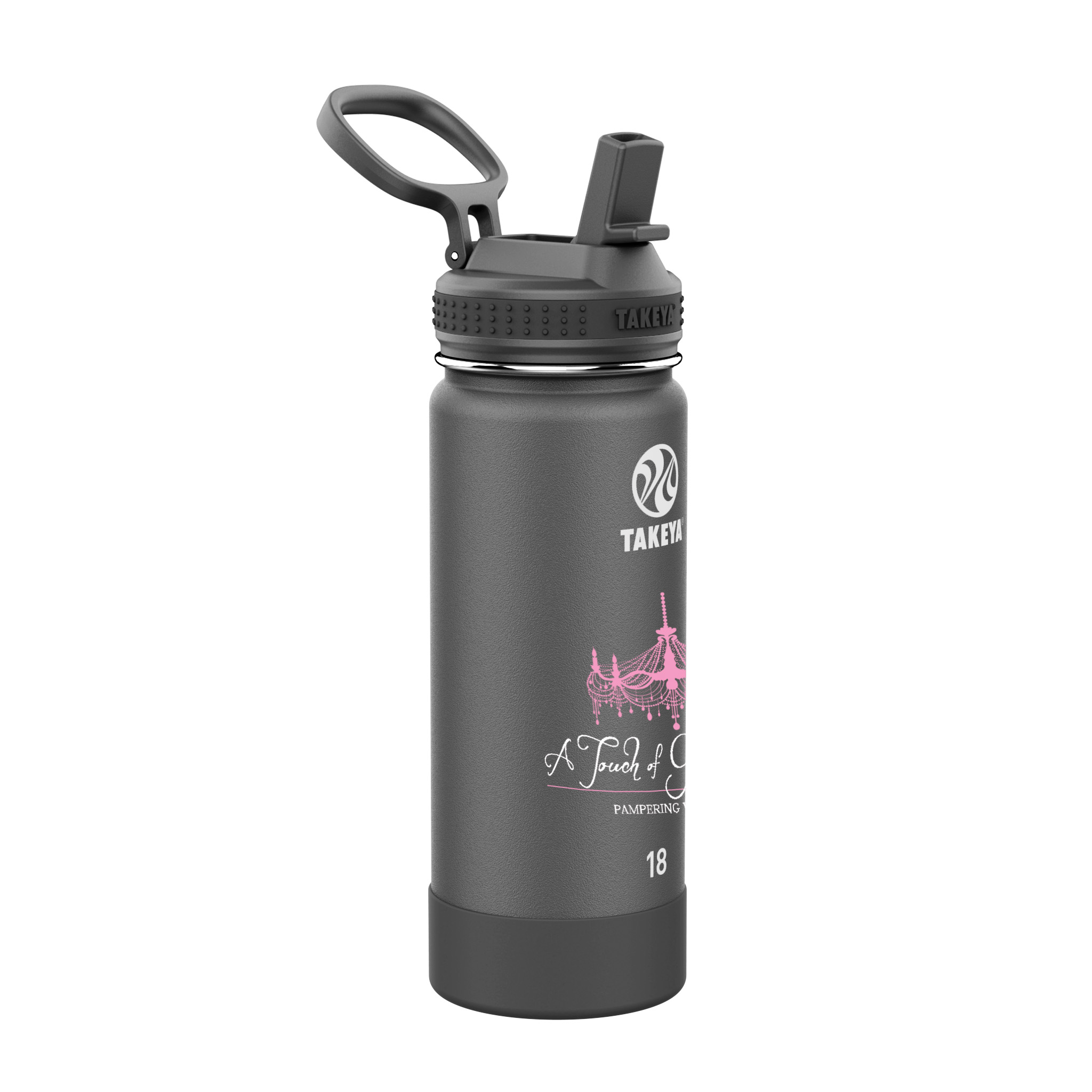 Picture of Takeya® 18 oz. Water Bottle with Actives Straw Lid™, Full Color Digital