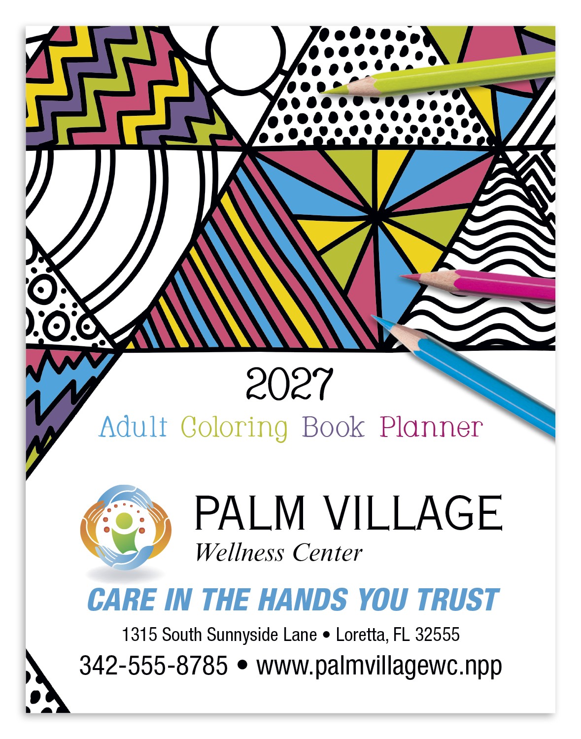 Picture of Good Value™ Adult Coloring Book Planner